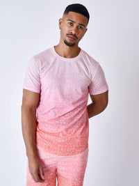 tee-shirt-a-effet-degrade-bicolore-et-all-over-pale-peach-modelshot