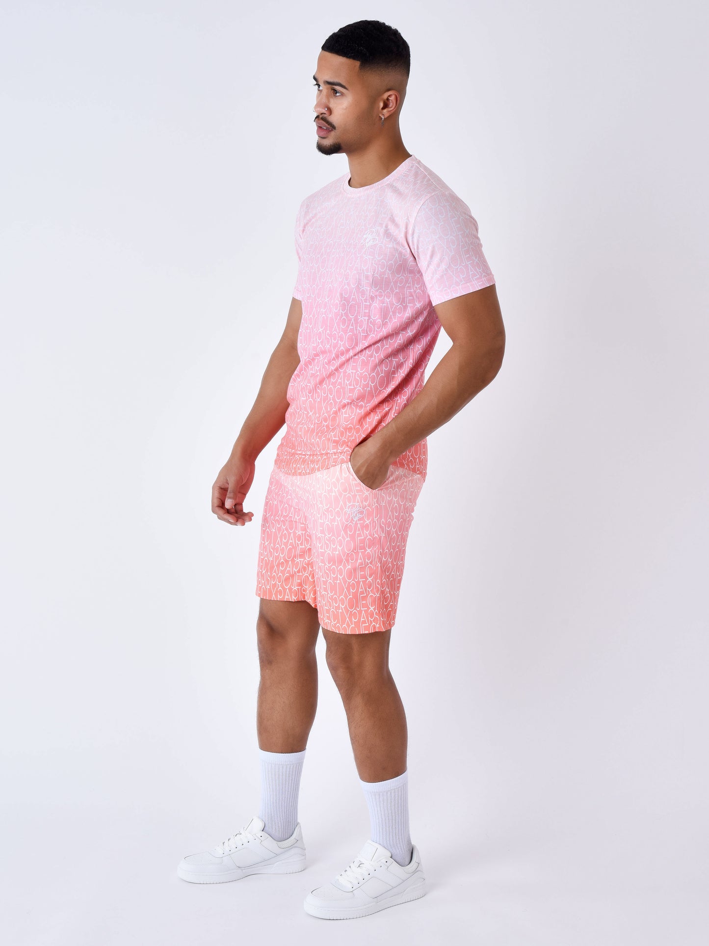 tee-shirt-a-effet-degrade-bicolore-et-all-over-pale-peach