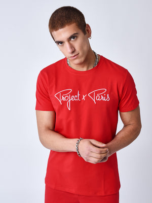 tee-shirt-basic-broderie-logo-project-x-paris-rouge-modelshot