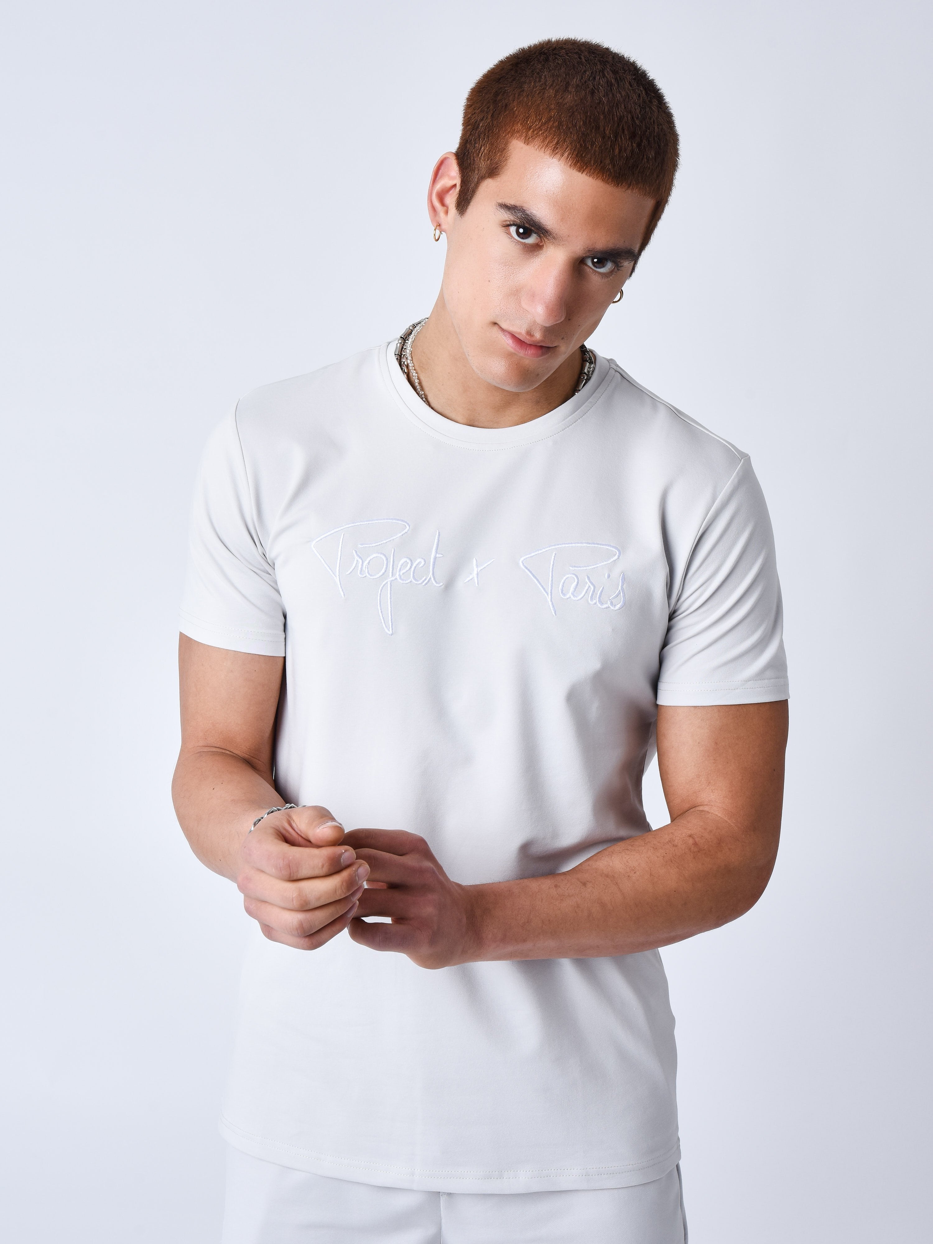 tee-shirt-basic-broderie-logo-project-x-paris-light-stone