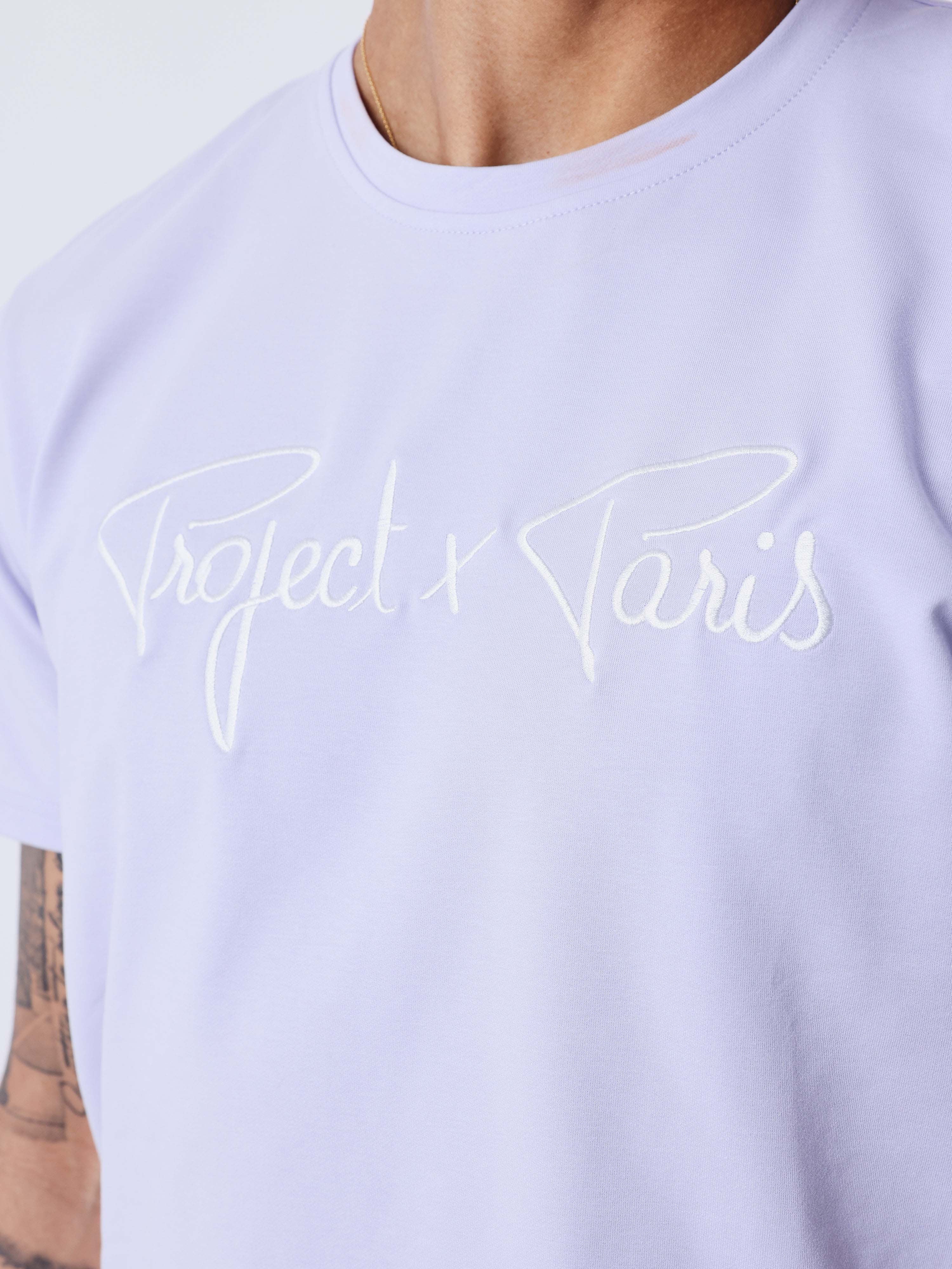 tee-shirt-basic-broderie-logo-project-x-paris-purple-heather