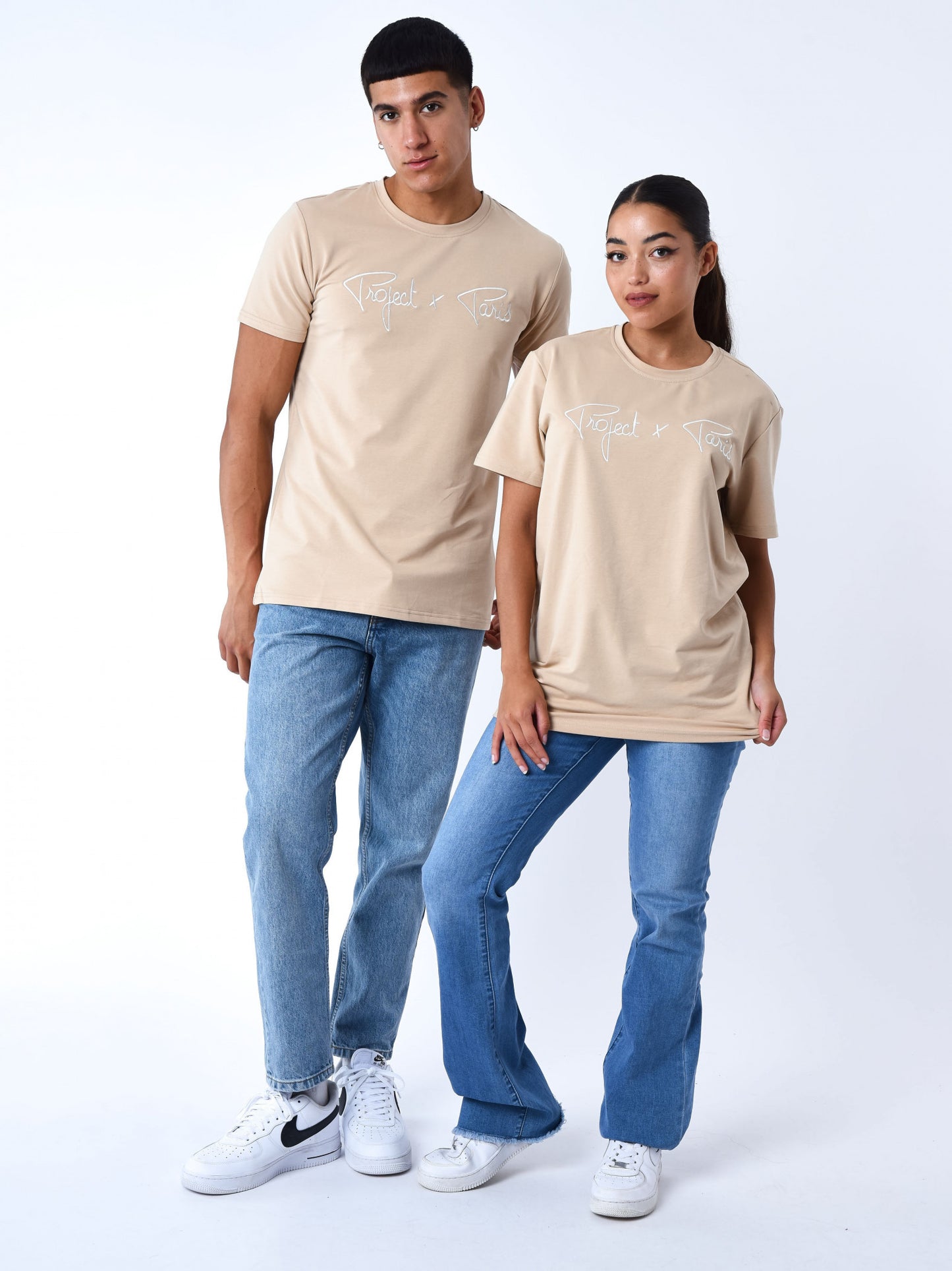 tee-shirt-basic-broderie-logo-project-x-paris-mastic