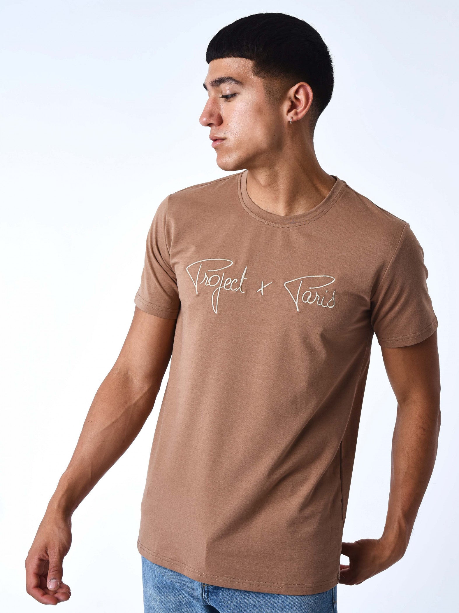 tee-shirt-basic-broderie-logo-project-x-paris-chocolate