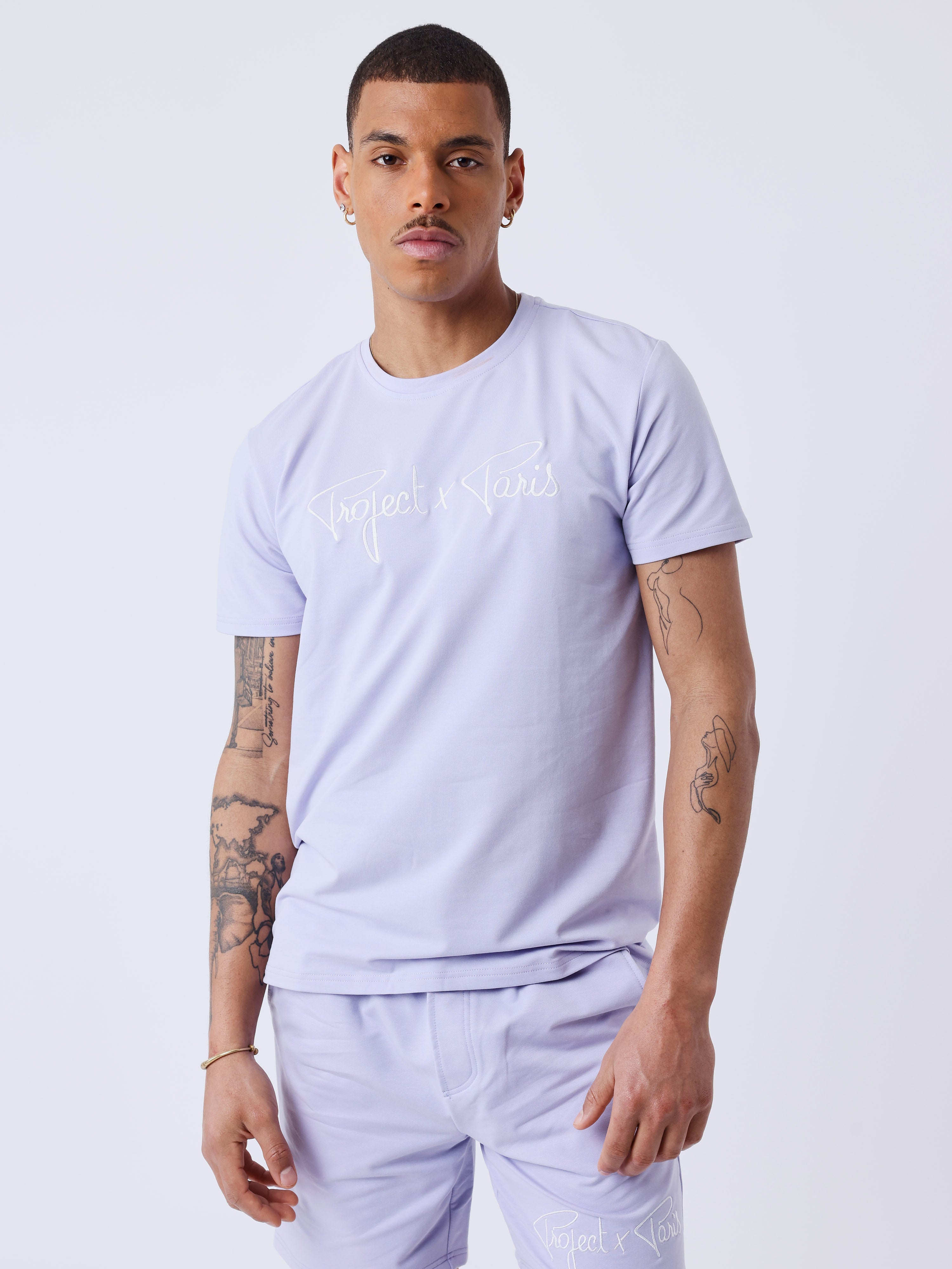 tee-shirt-basic-broderie-logo-project-x-paris-purple-heather