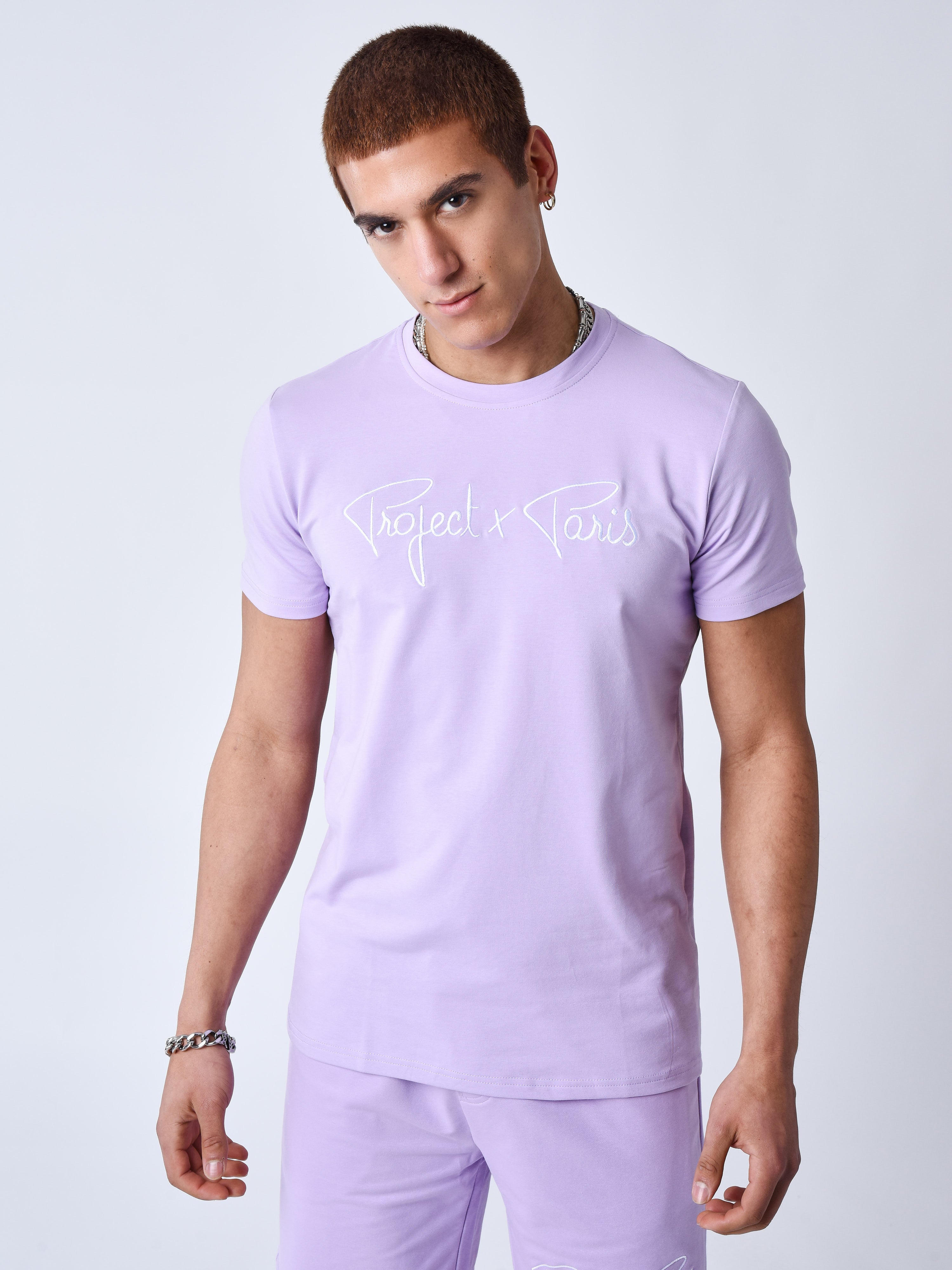 tee-shirt-basic-broderie-logo-project-x-paris-mauve