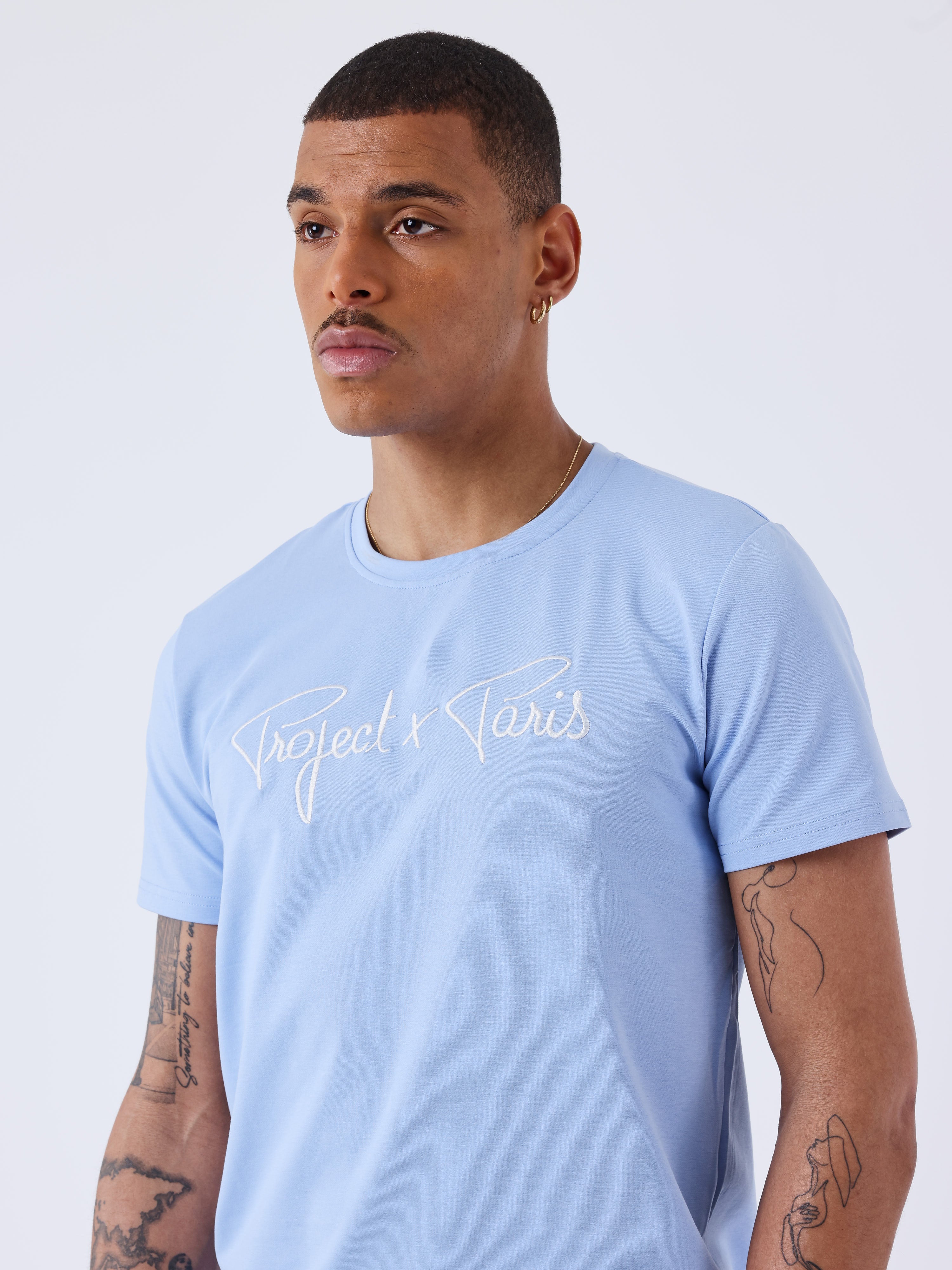 tee-shirt-basic-broderie-logo-project-x-paris-cashmere-blue