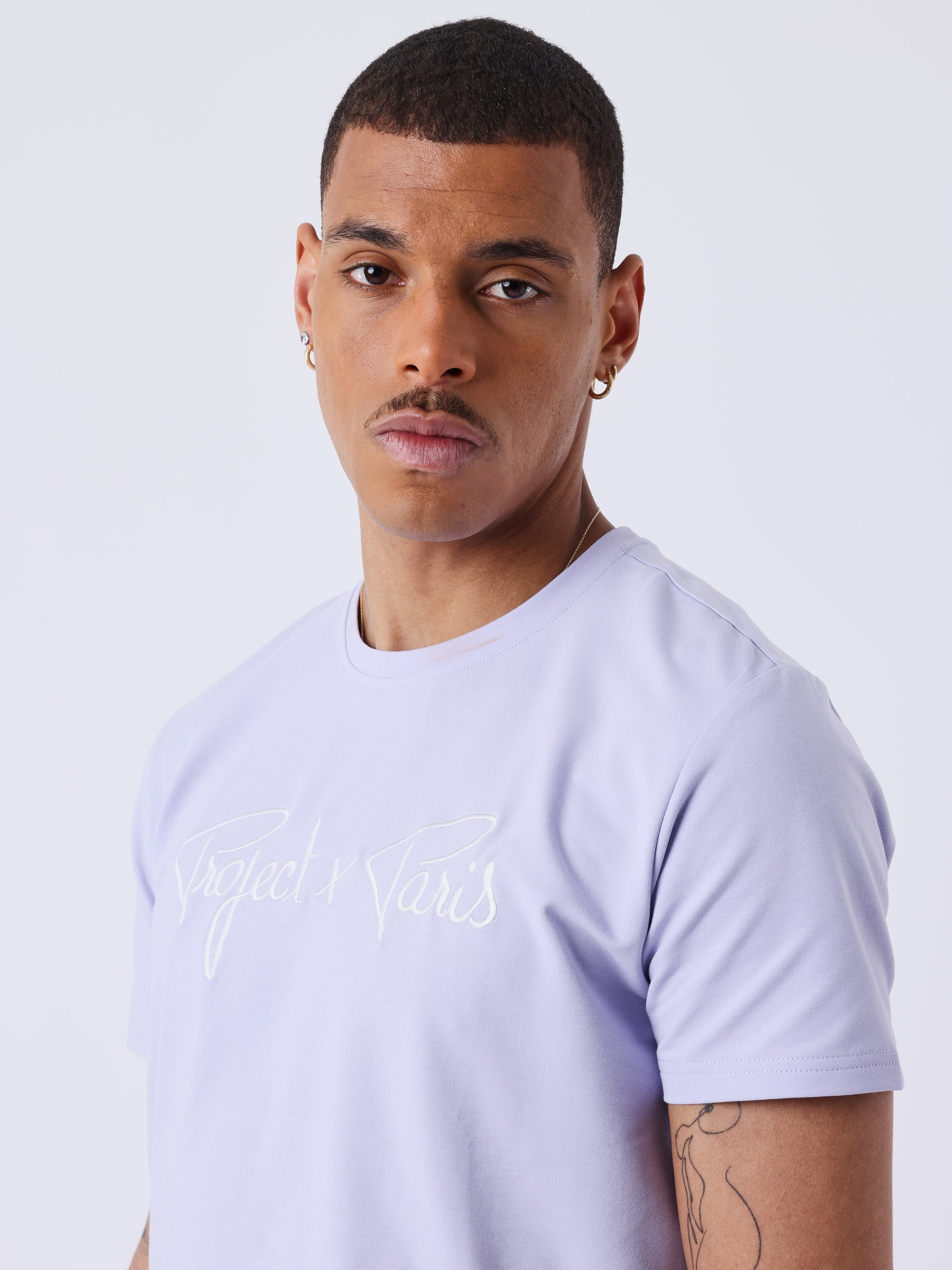 tee-shirt-basic-broderie-logo-project-x-paris-purple-heather
