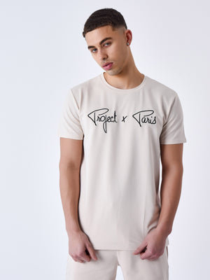 tee-shirt-basic-broderie-logo-project-x-paris-ivoire-modelshot