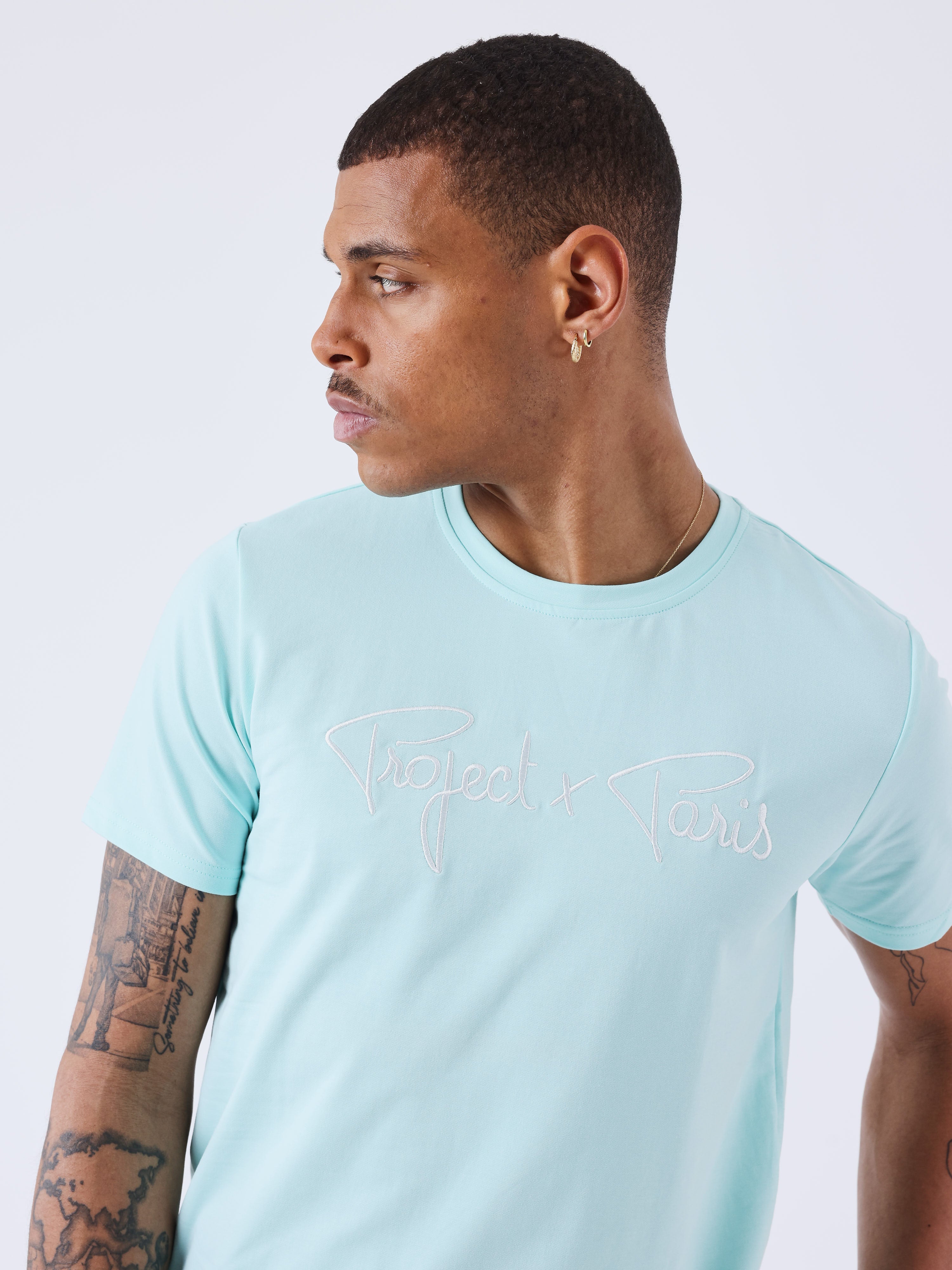 tee-shirt-basic-broderie-logo-project-x-paris-honeydew