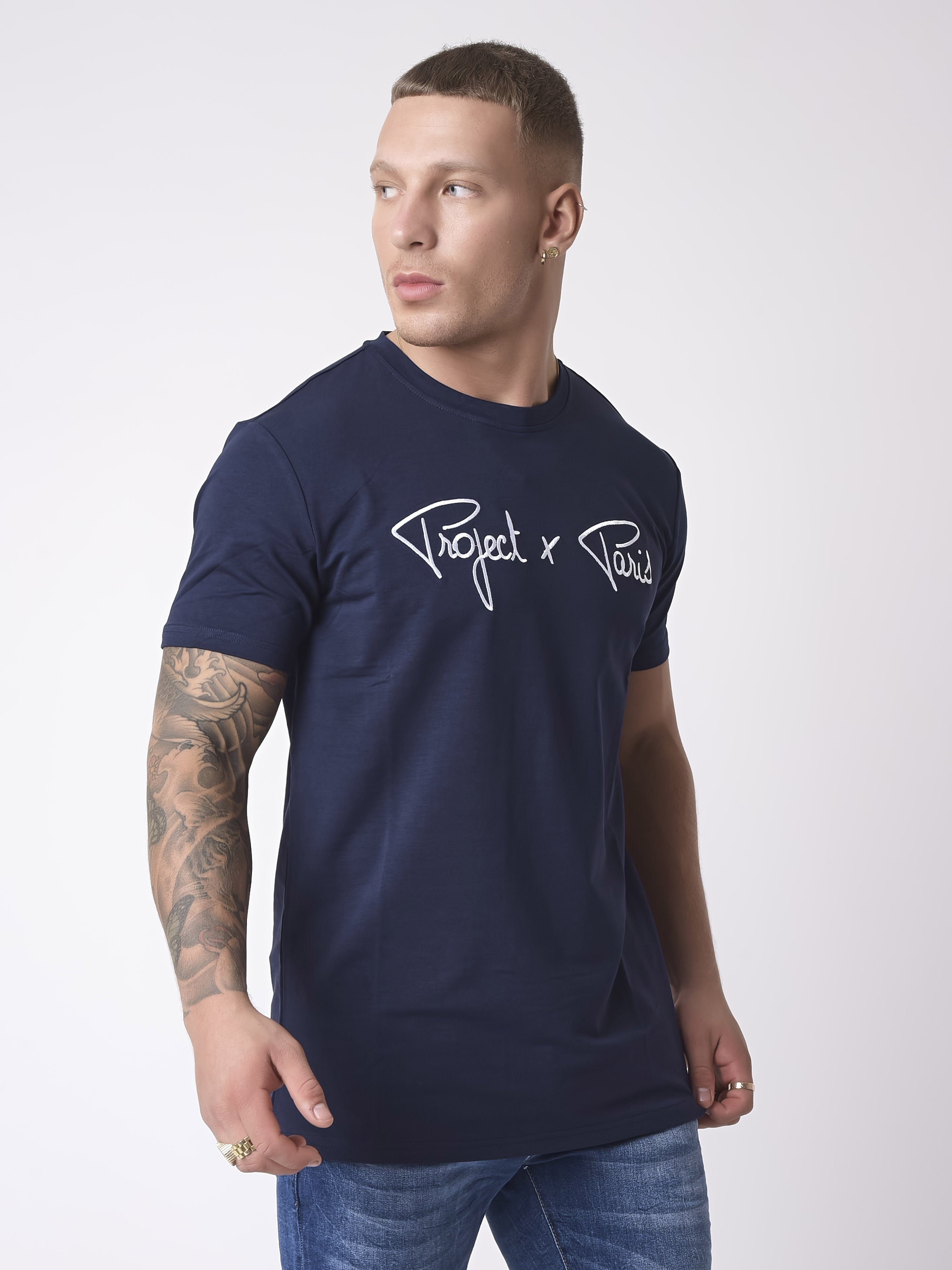tee-shirt-basic-broderie-logo-project-x-paris-bleu