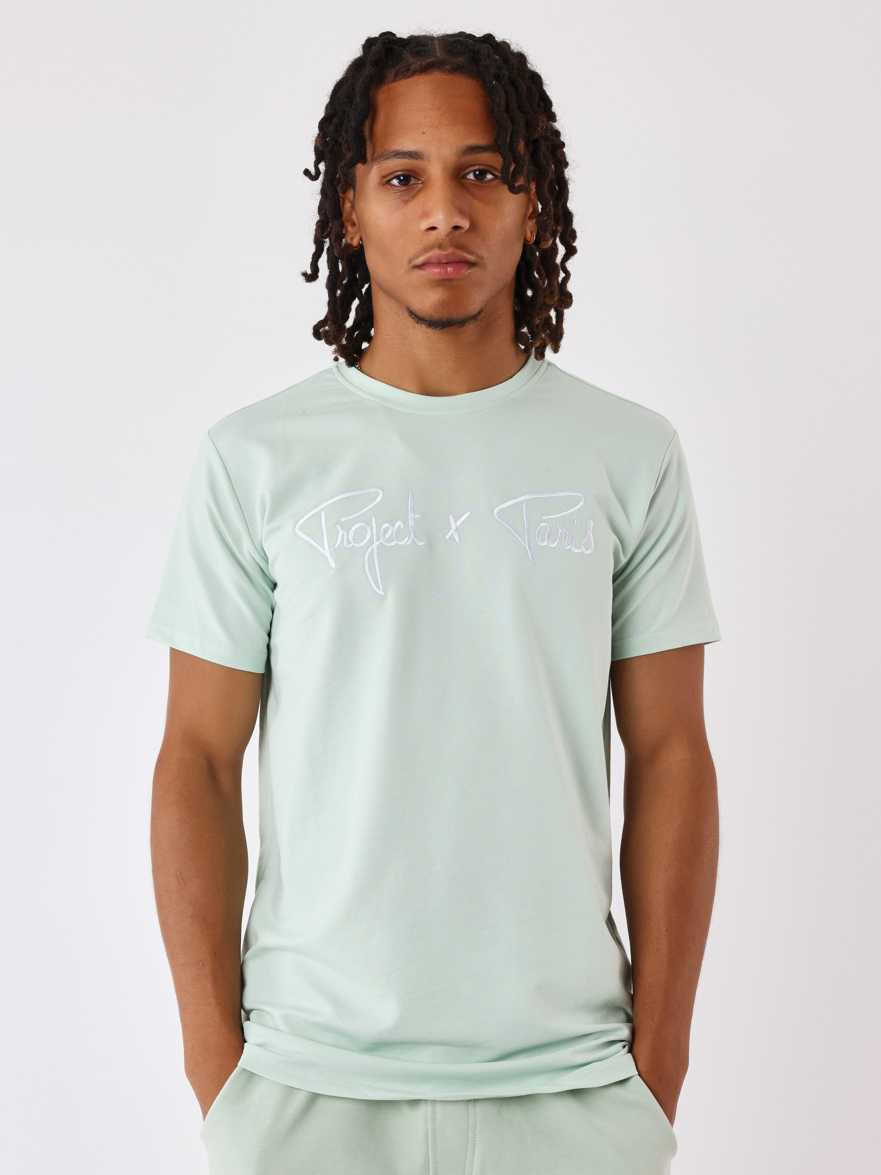 tee-shirt-basic-broderie-logo-project-x-paris-vert-d-eau