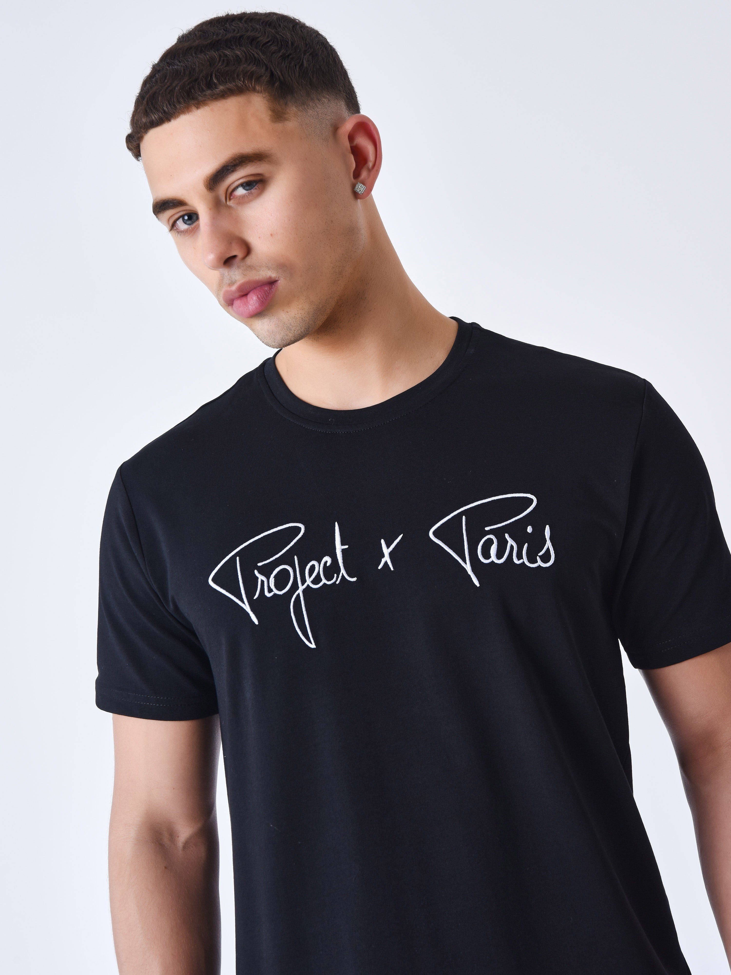tee-shirt-basic-broderie-logo-project-x-paris-noir