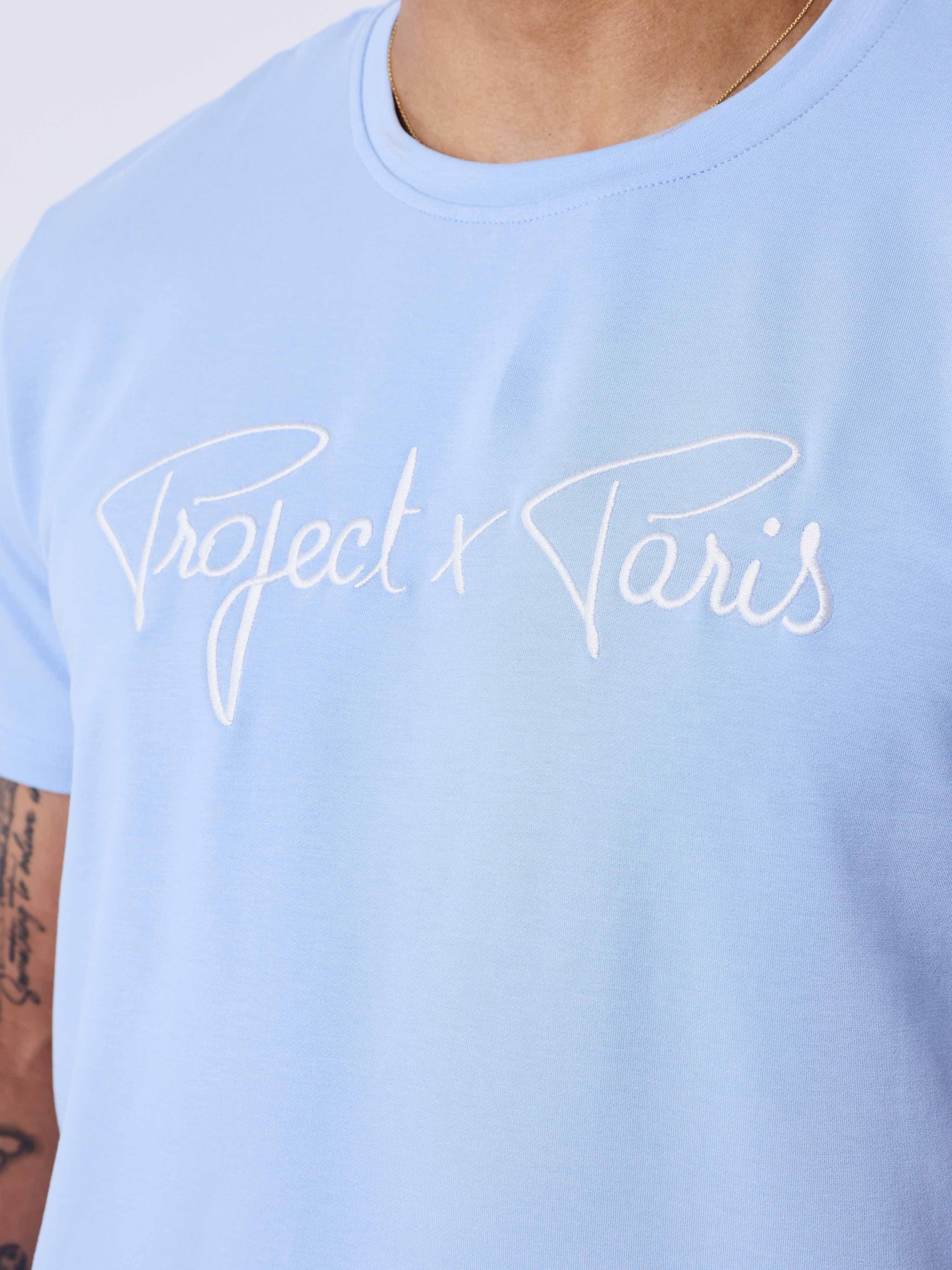 tee-shirt-basic-broderie-logo-project-x-paris-cashmere-blue