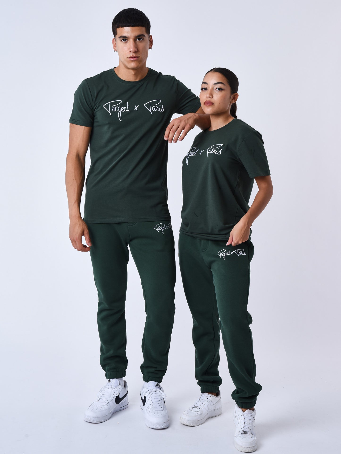 tee-shirt-basic-broderie-logo-project-x-paris-4062-vert