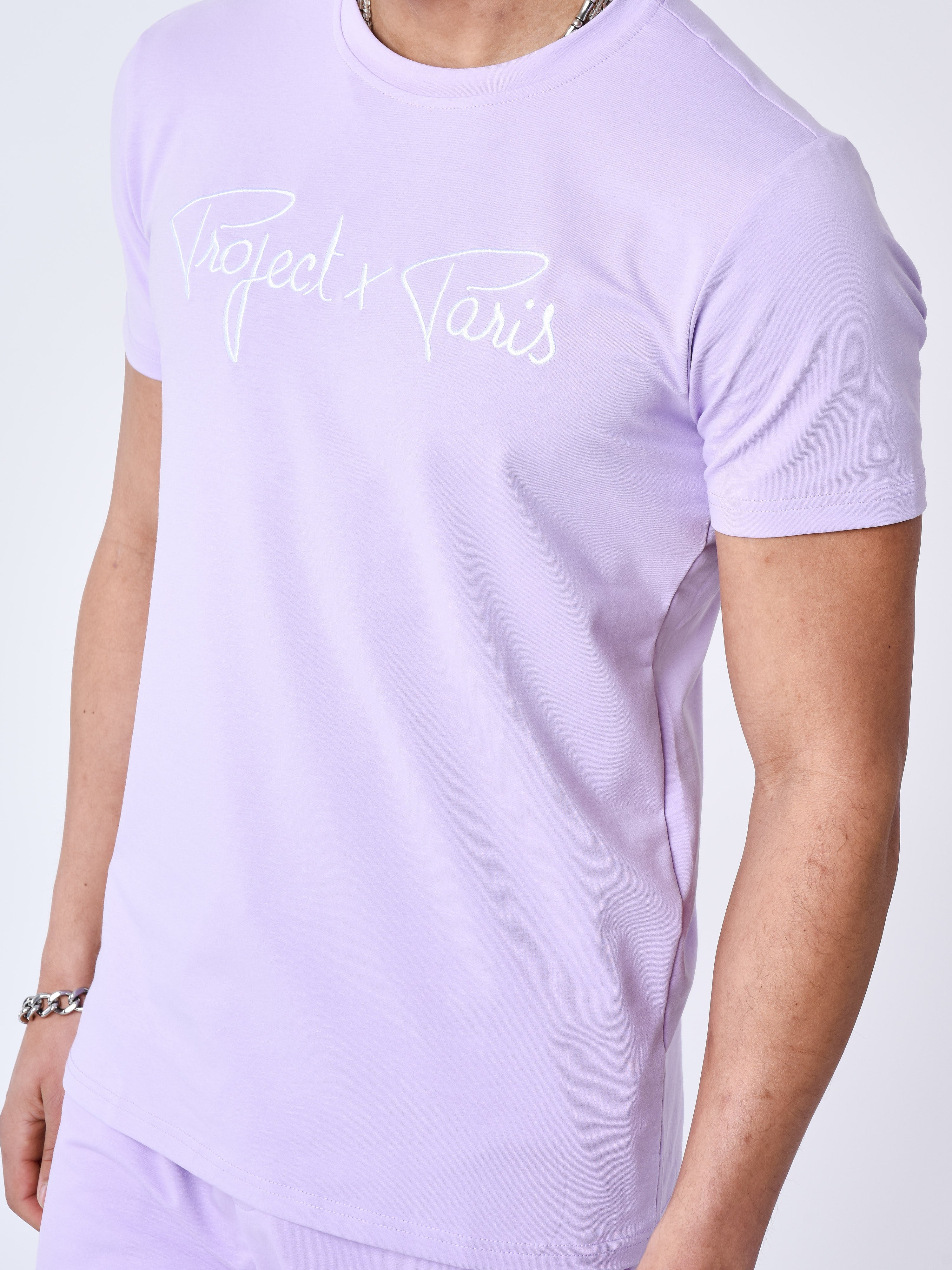 tee-shirt-basic-broderie-logo-project-x-paris-mauve