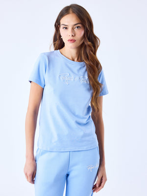 tee-shirt-basic-broderie-logo-signature-cashmere-blue-modelshot
