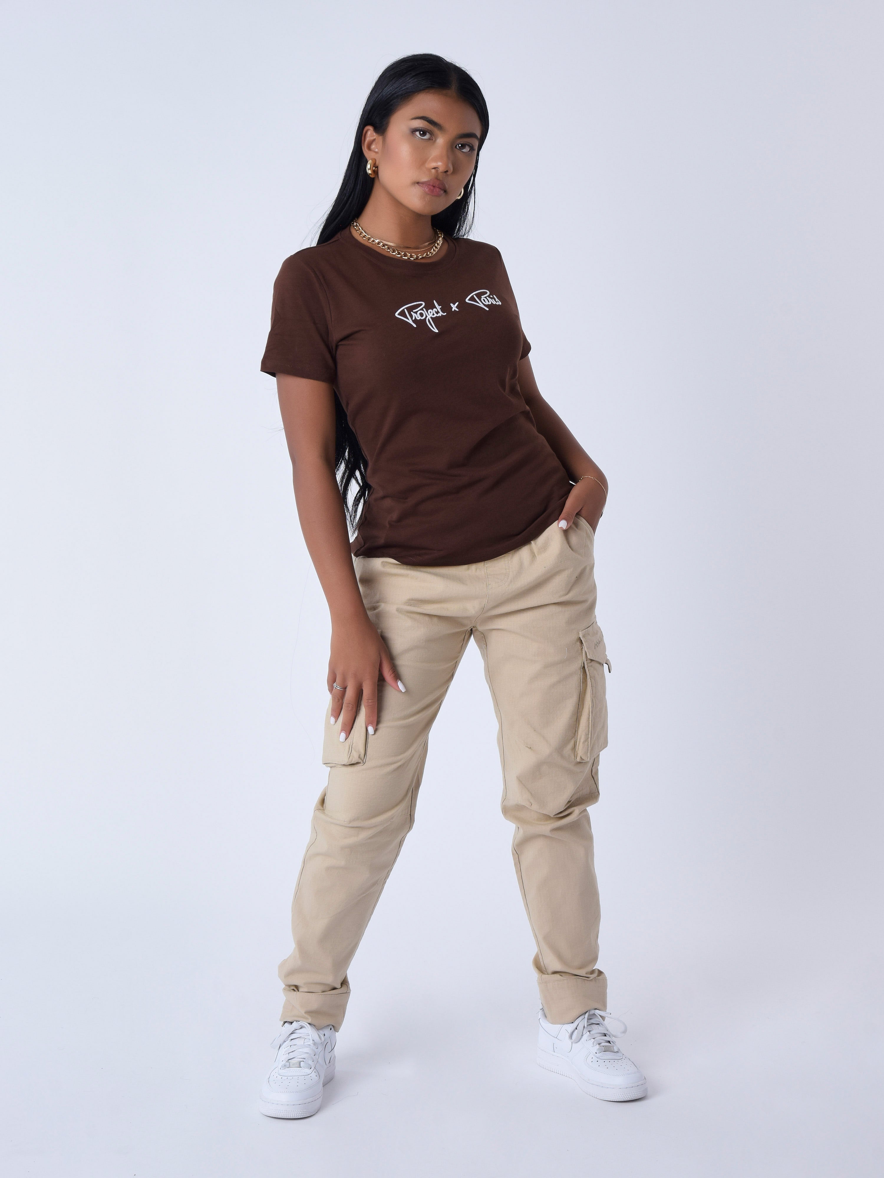 Naisten Signature T-paita-1