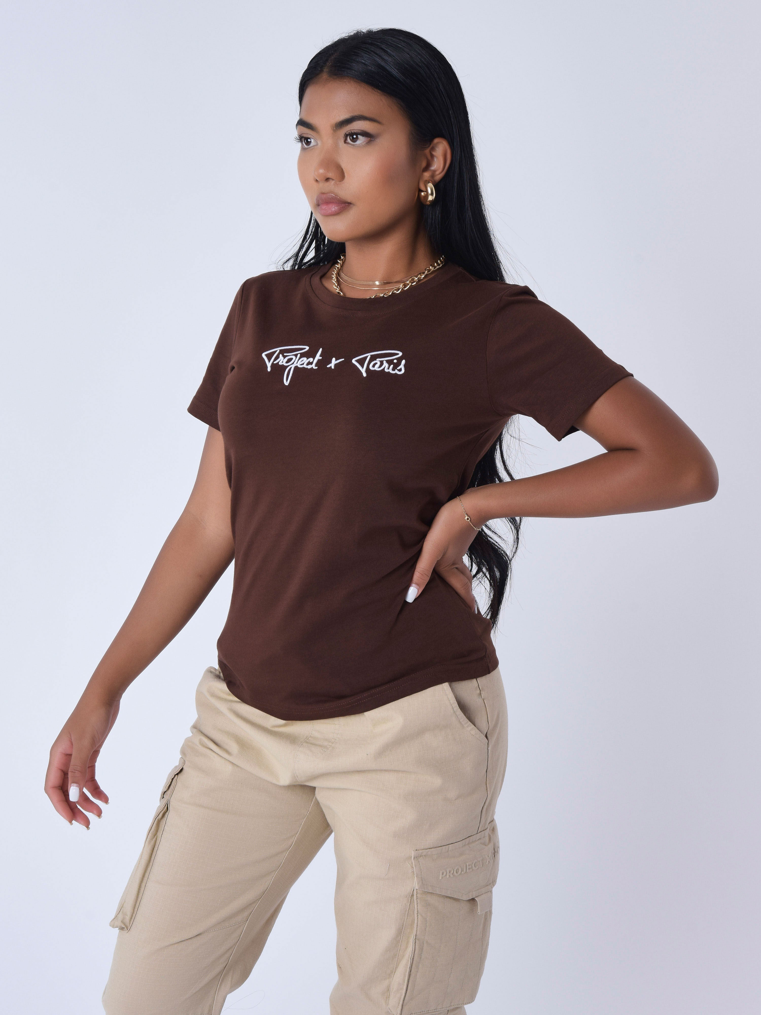 Naisten Signature T-paita-5