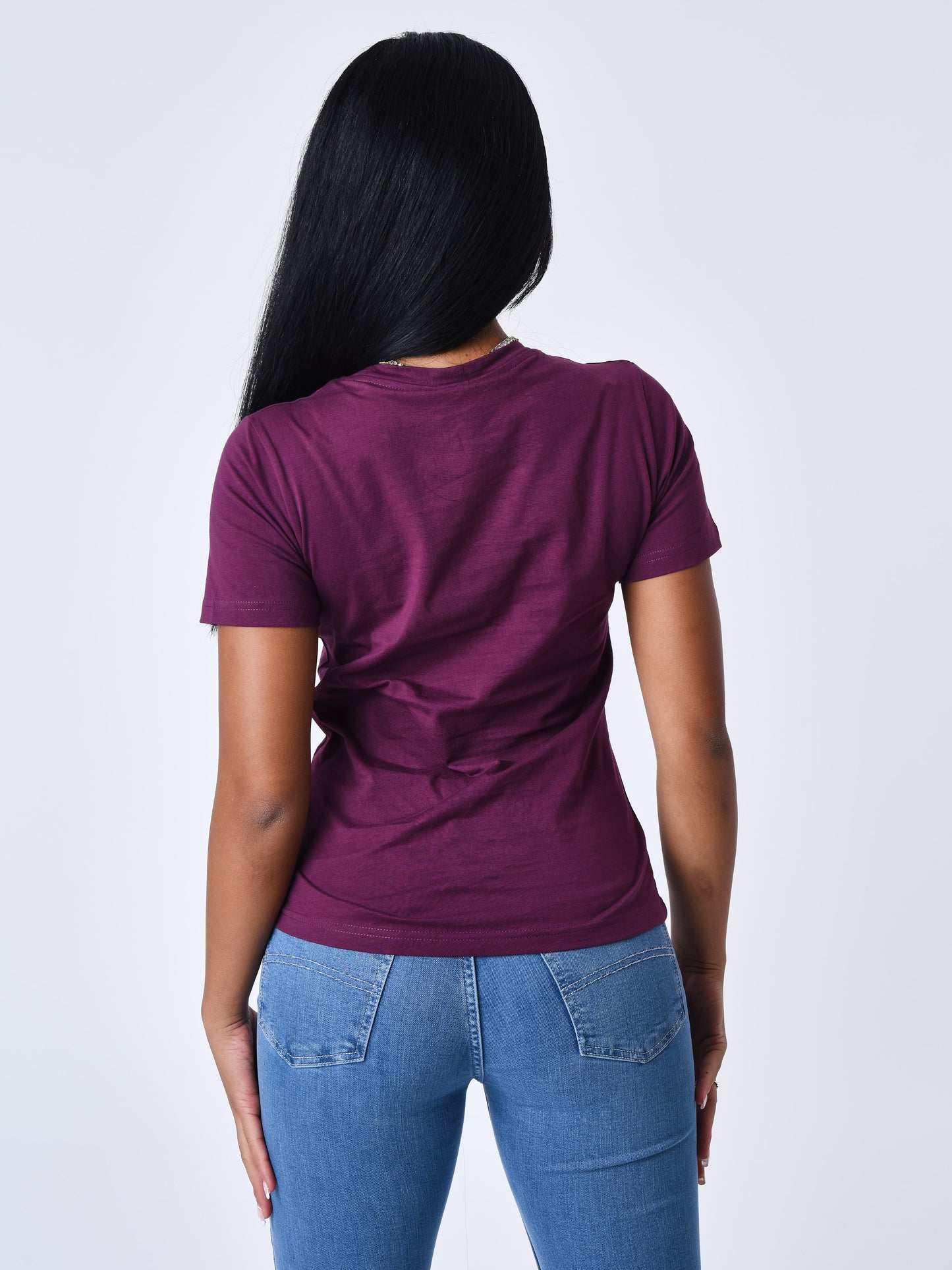 tee-shirt-basic-broderie-logo-signature-violet