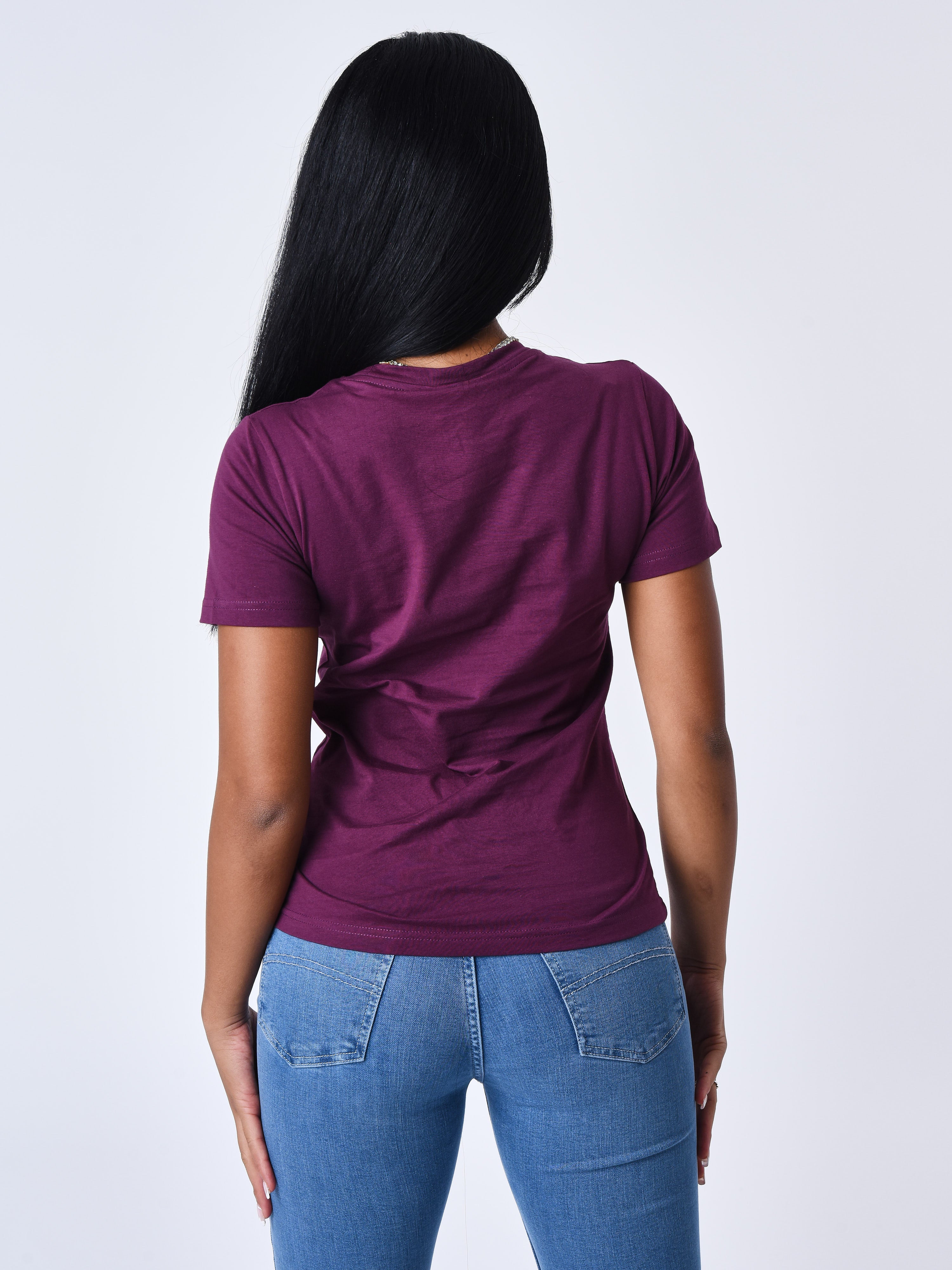 tee-shirt-basic-broderie-logo-signature-violet