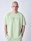 Klassisk T-skjorte med full logo Signature broderi