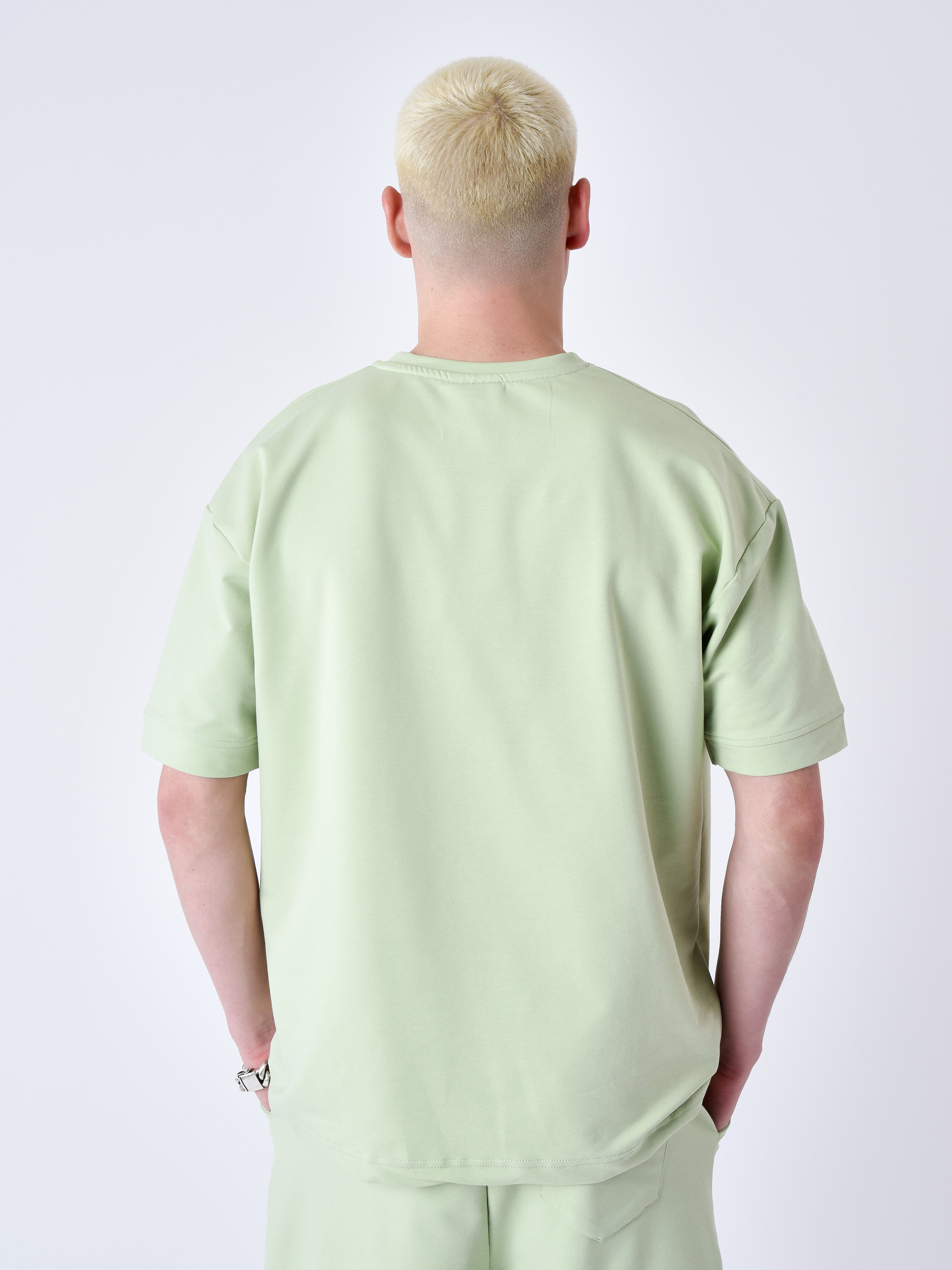 Klassisk T-shirt med fuld Signature logo broderi-2