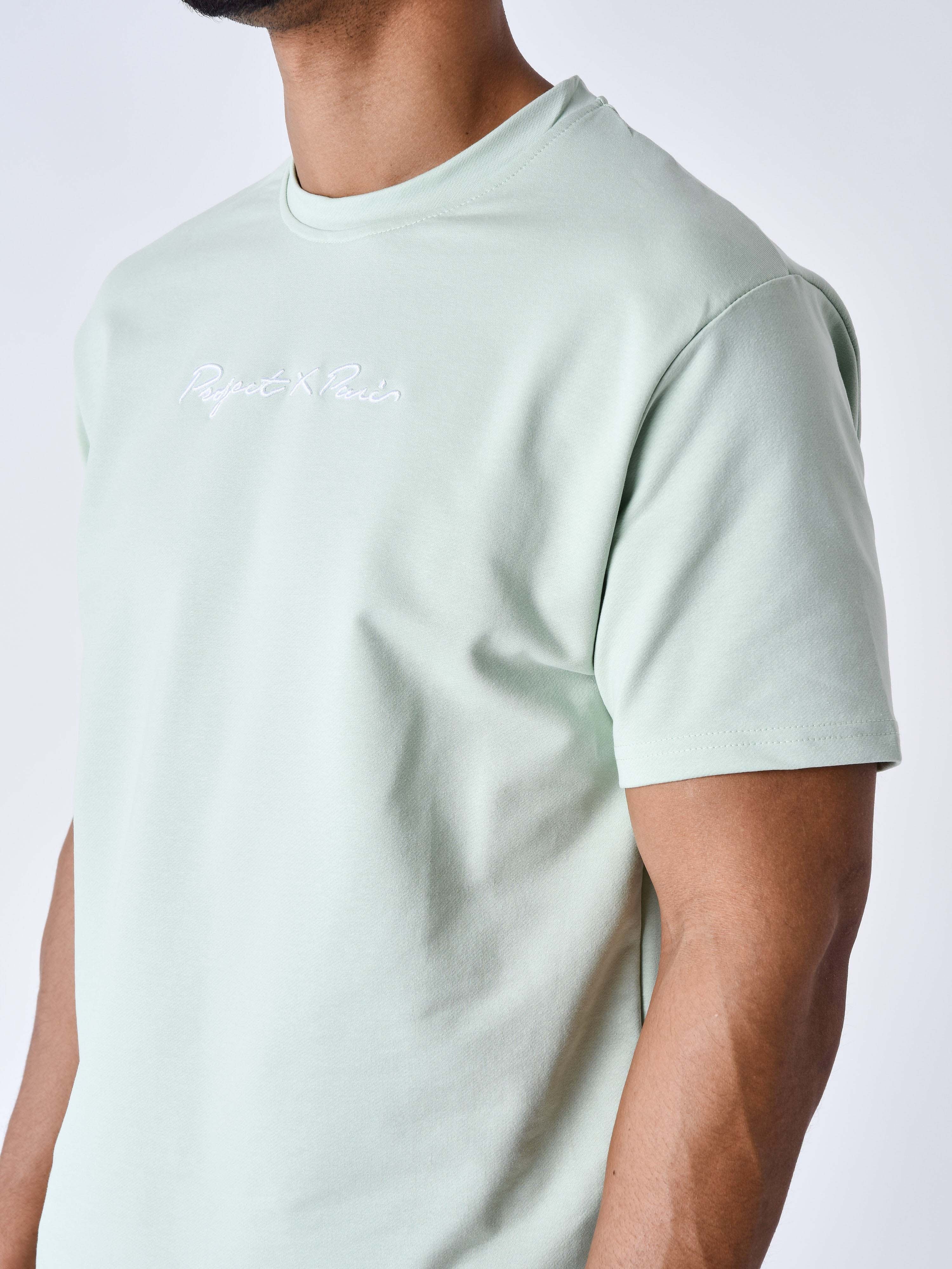 T-shirt classique brodé-4