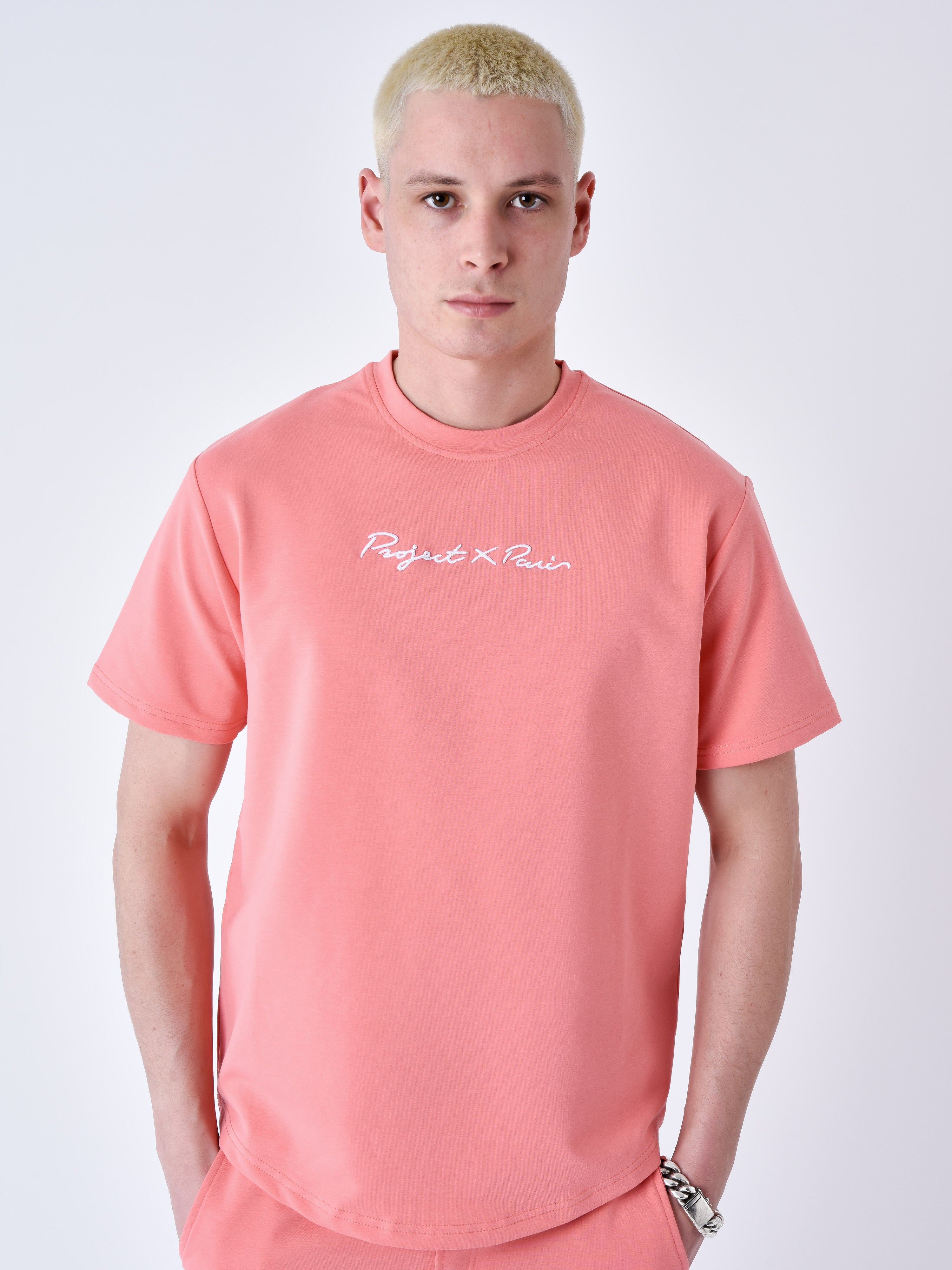 T-shirt classique brodé-1