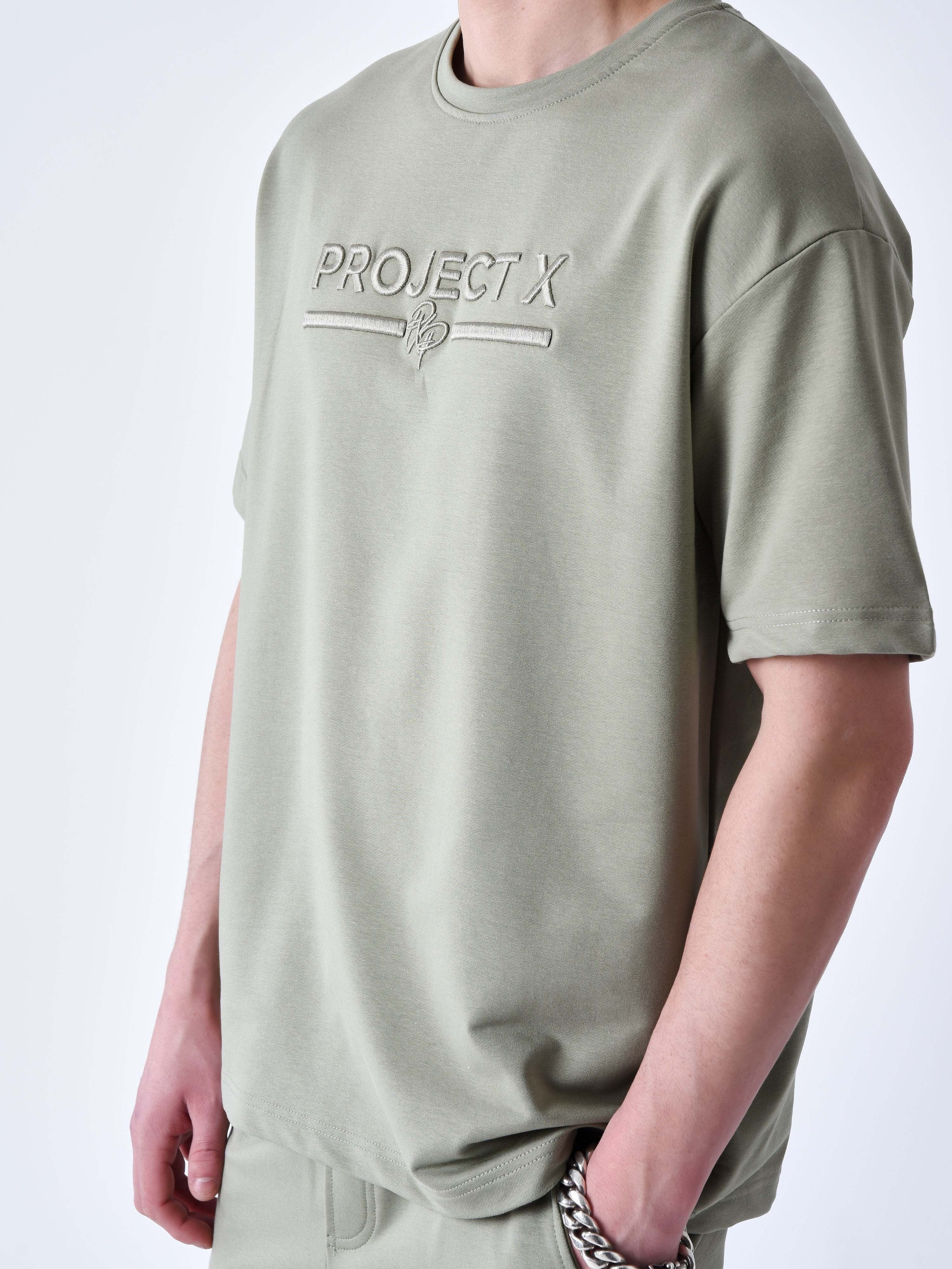 Klassiek geborduurd T-shirt-5