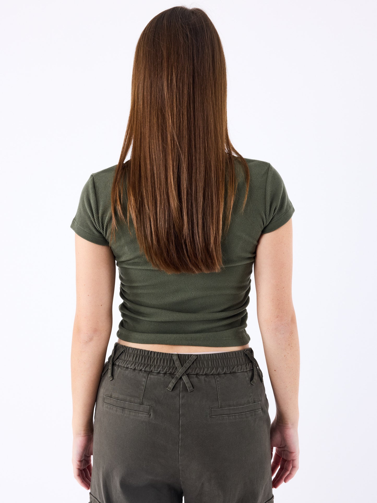 tee-shirt-cotele-essentials-project-x-paris-olive-fonce