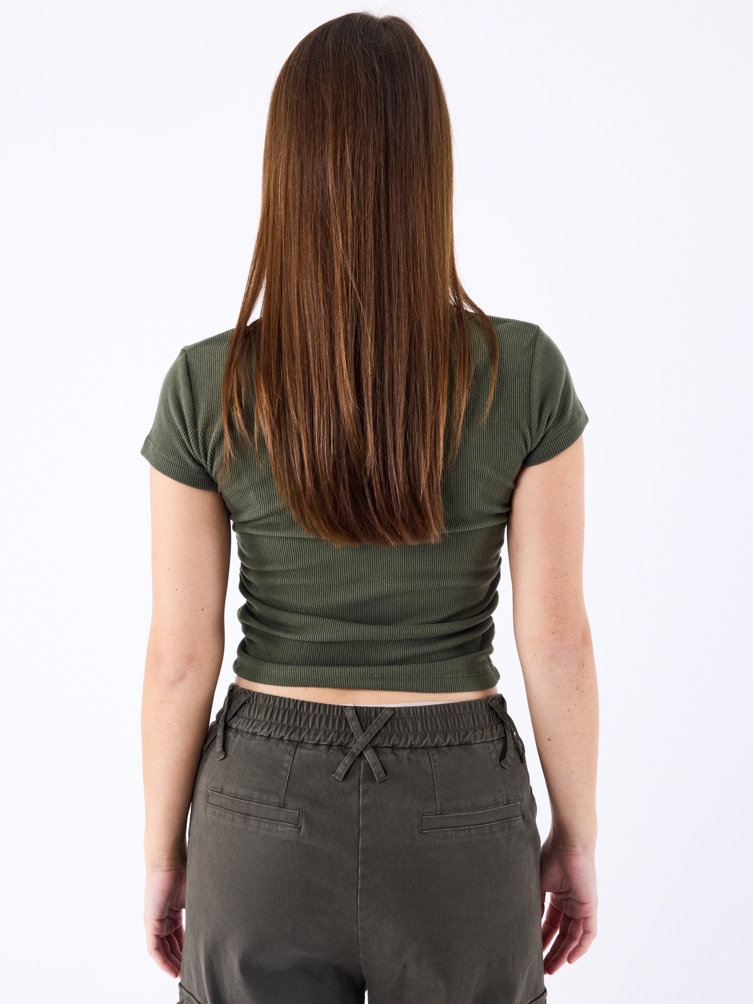 tee-shirt-cotele-essentials-project-x-paris-olive-fonce