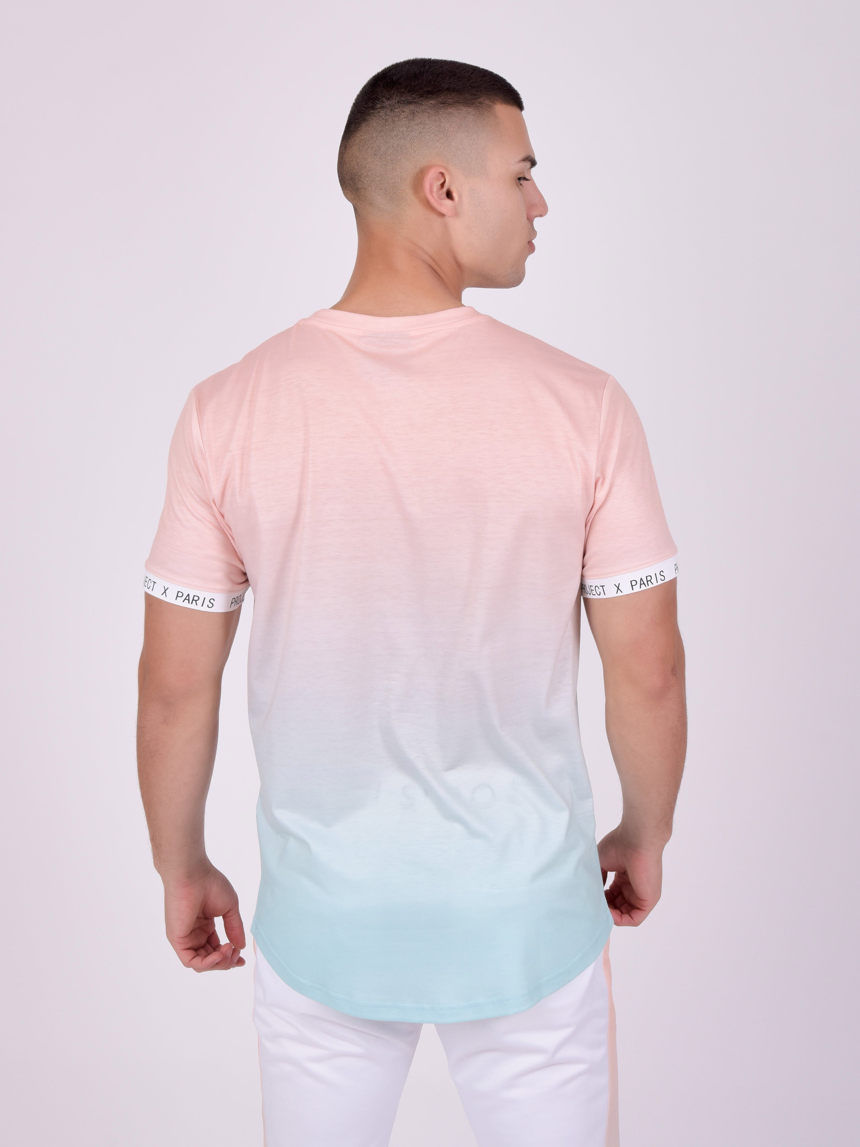 T-shirt med gradient-5