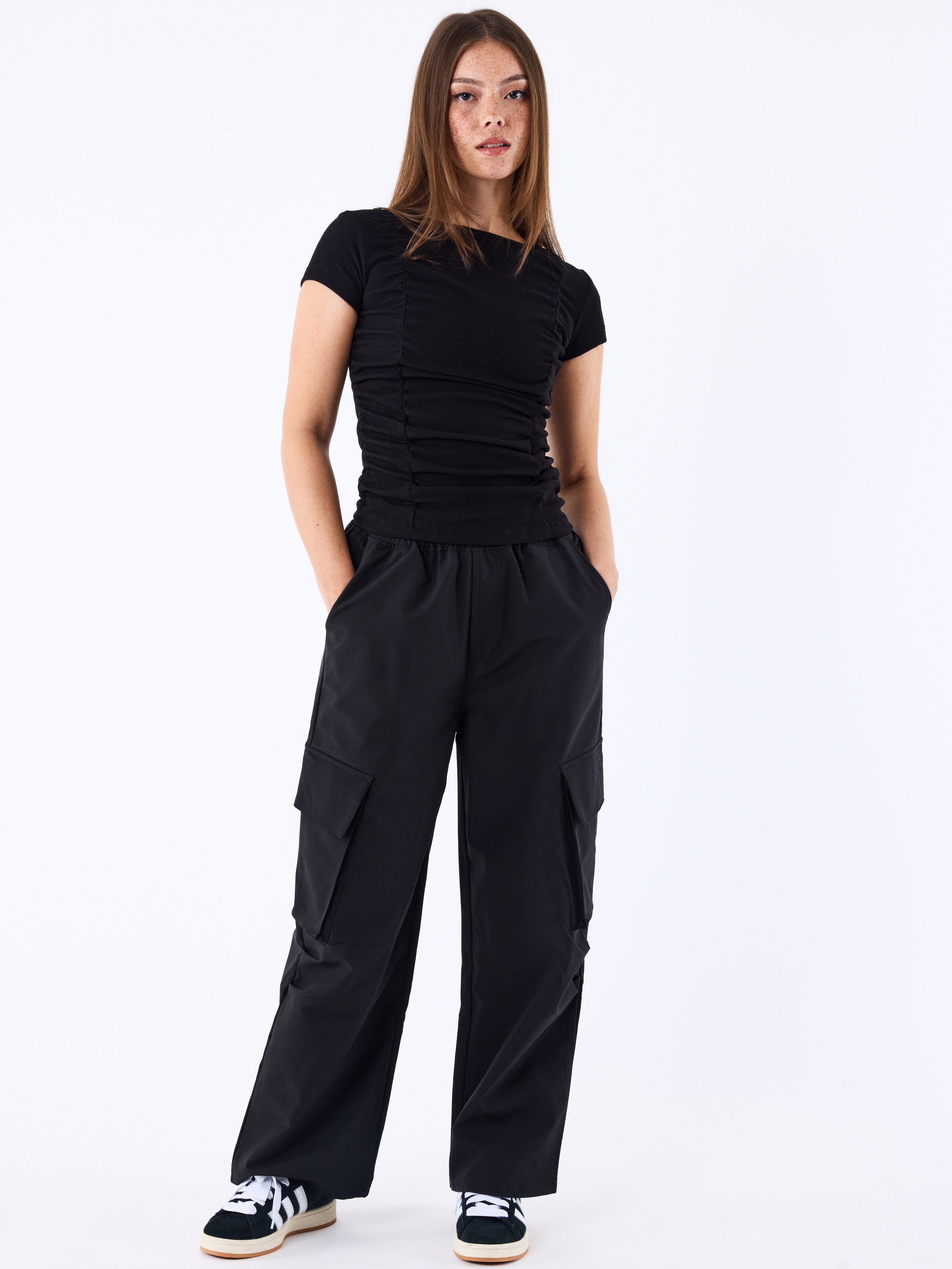 Ruched T-shirt-3