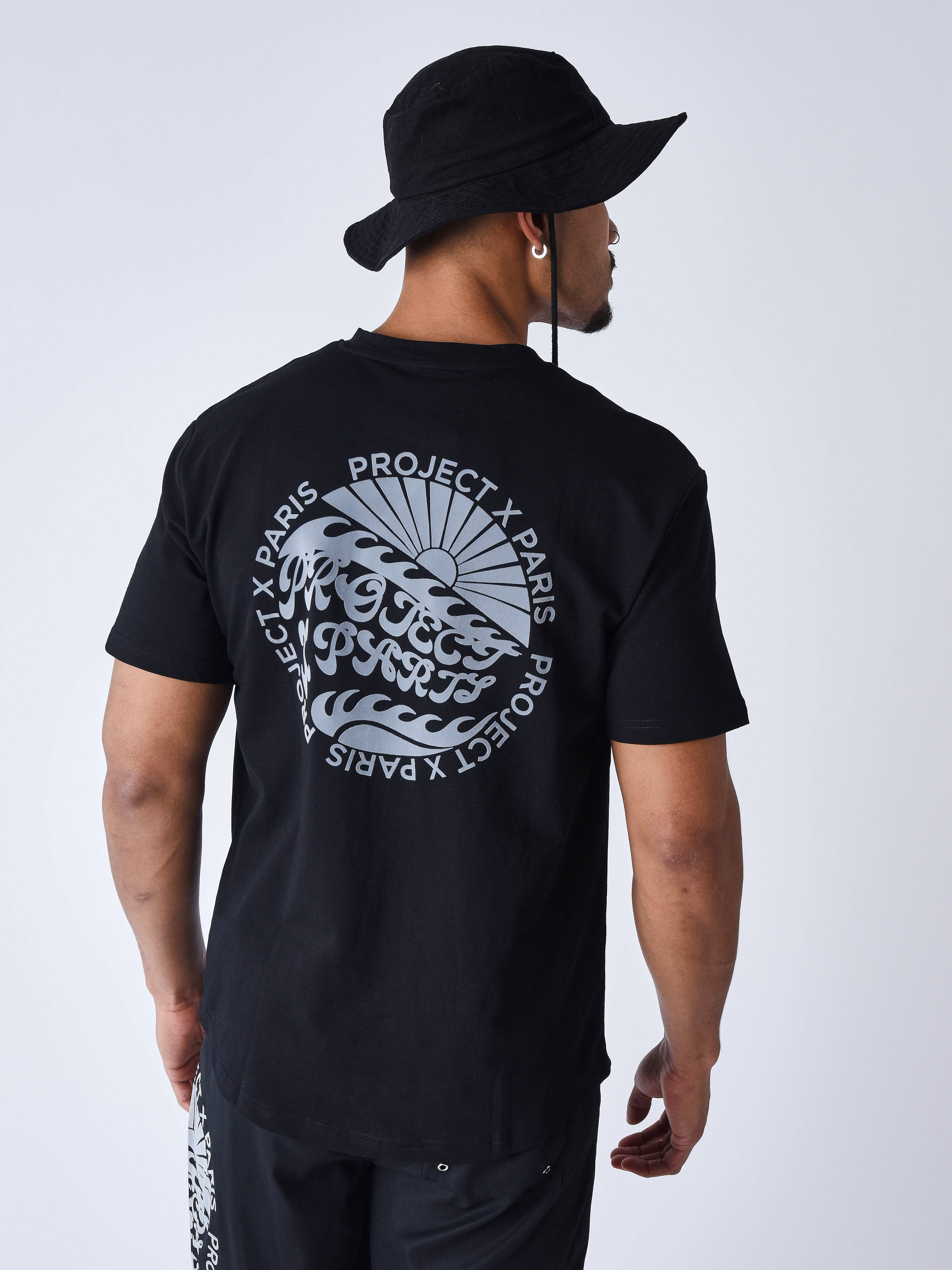 Bedrucktes T-Shirt Groovy Sun-2