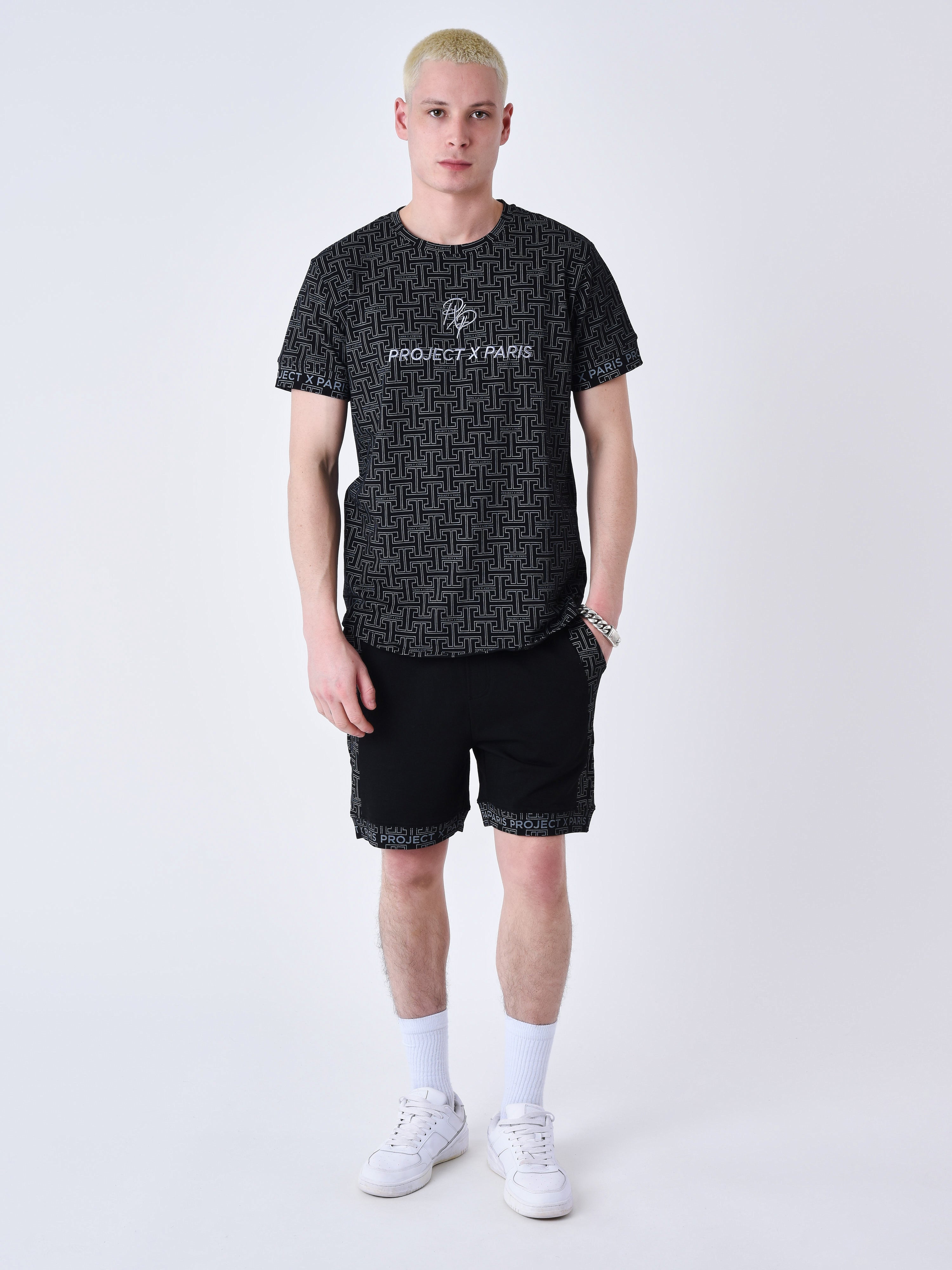 Labyrinth printed T-shirt-3