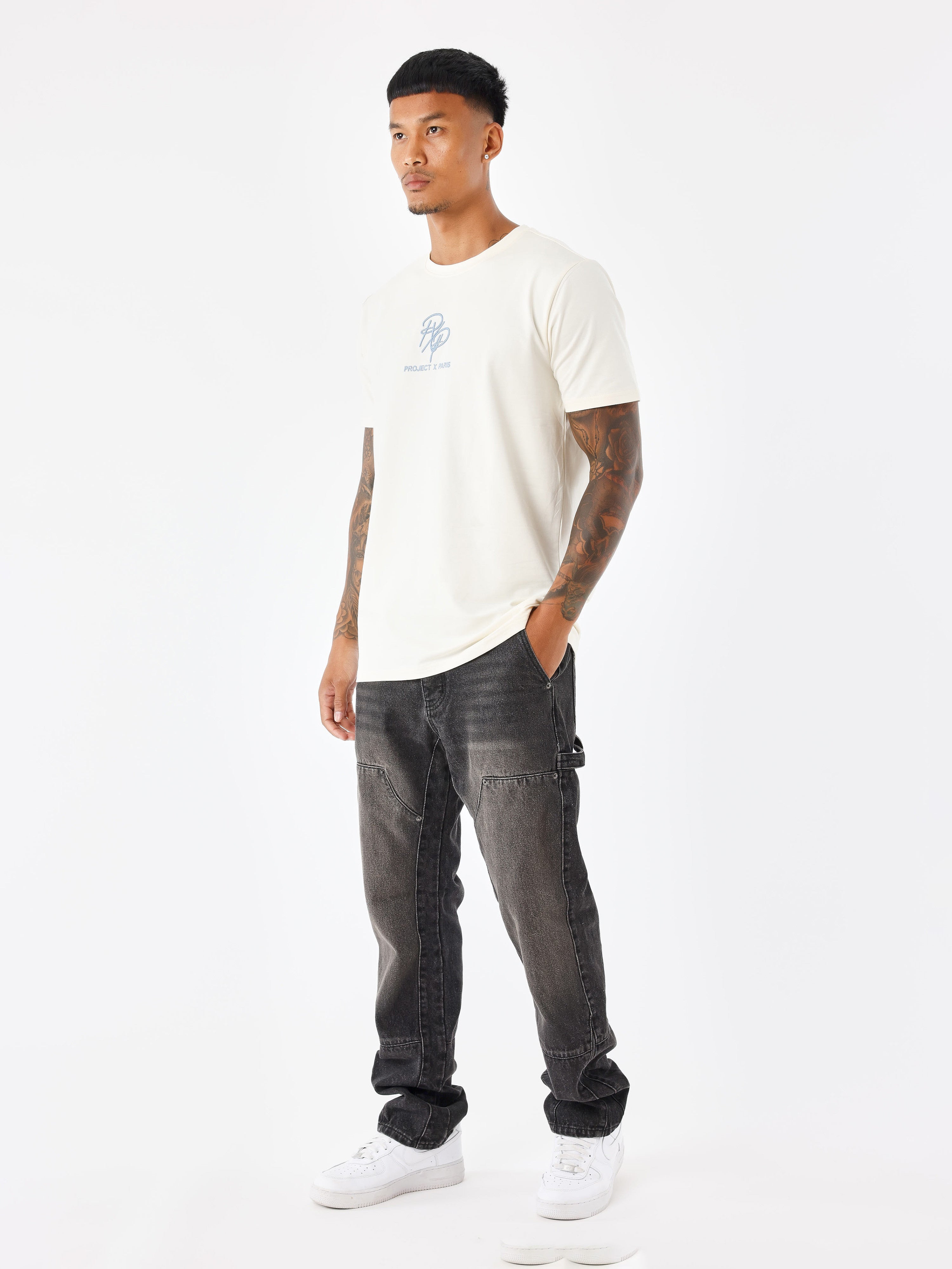 T-shirt met logo-5