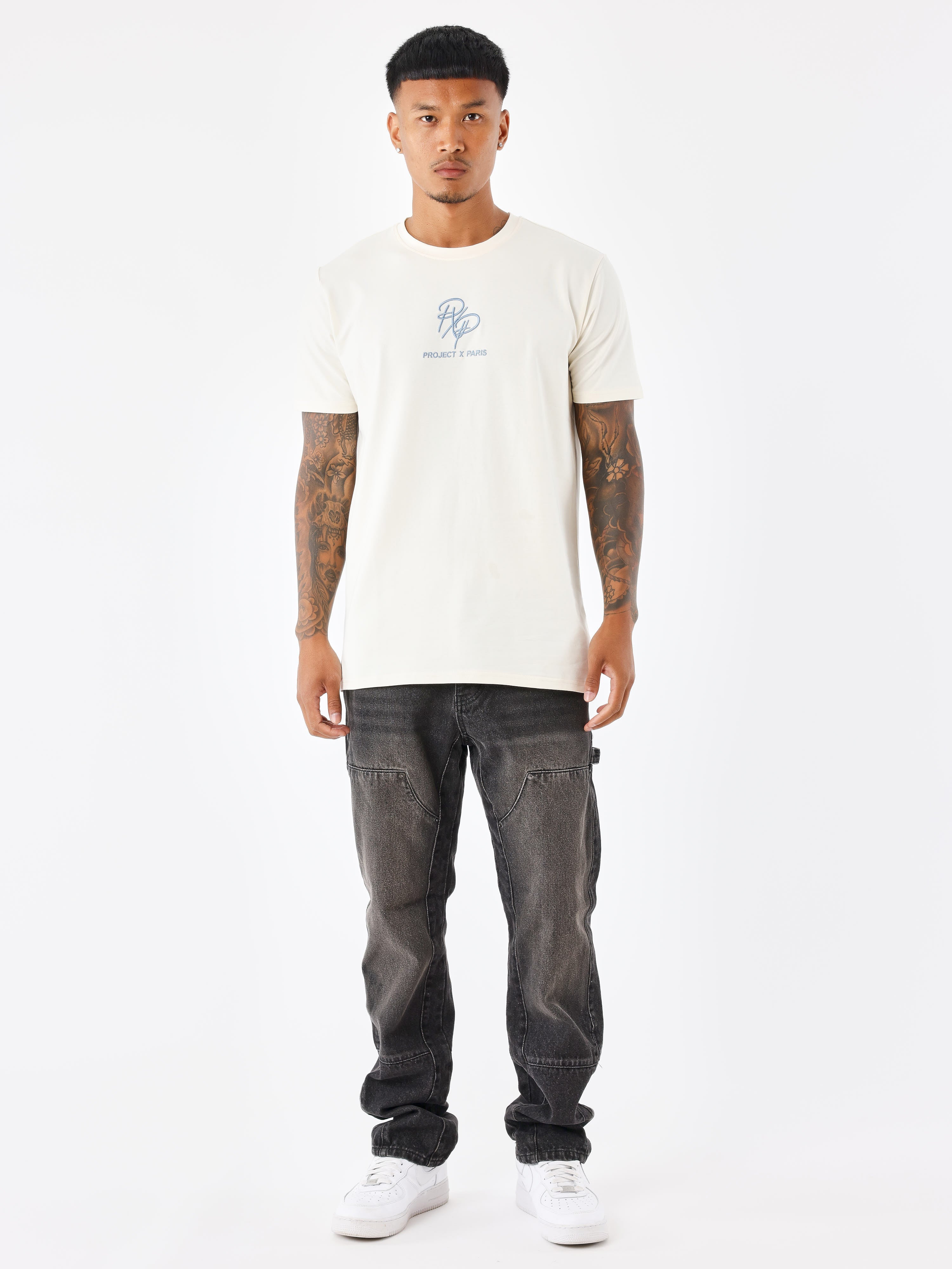 T-shirt met logo-3