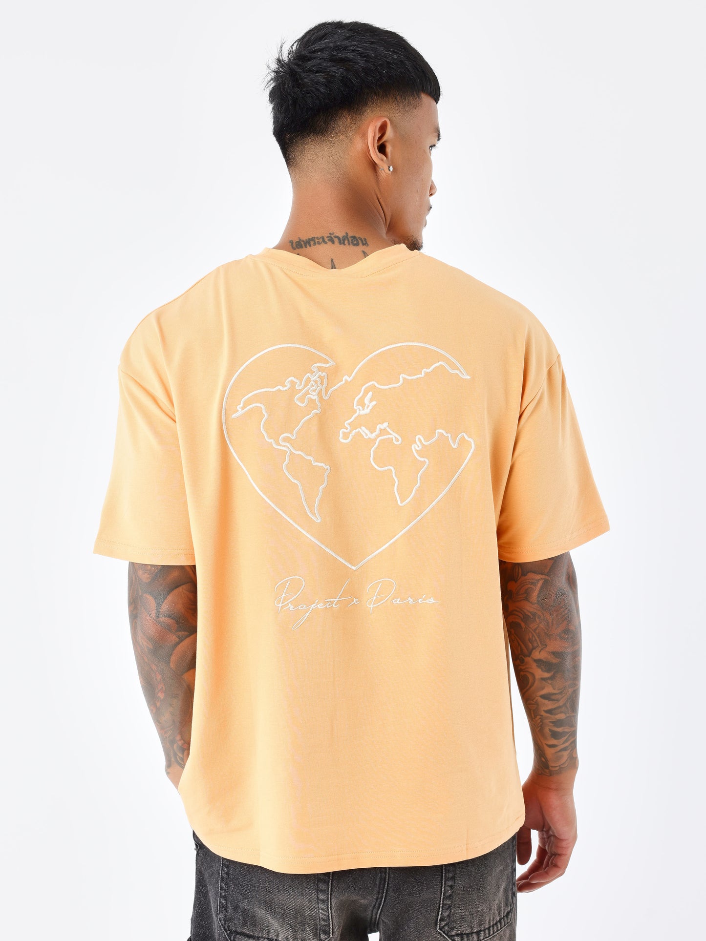 tee-shirt-motif-coeurmonde-apricot-cream