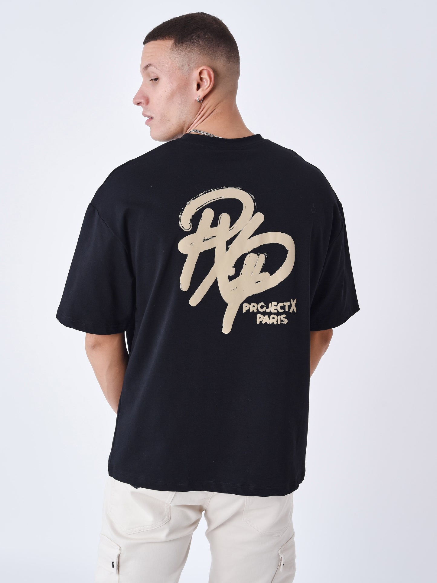 tee-shirt-motif-graph-noir