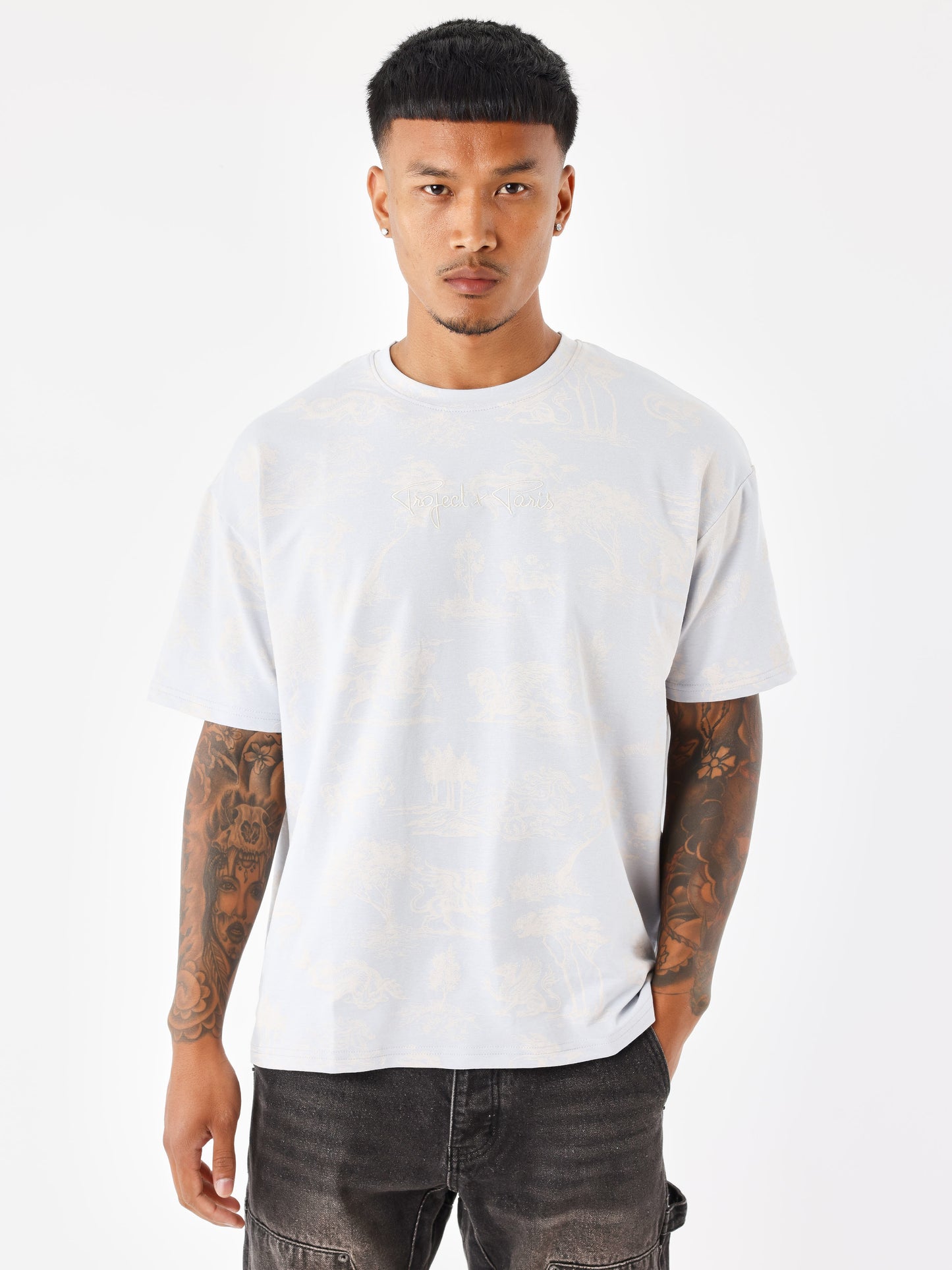 tee-shirt-motif-mythologique-bleu-glacier