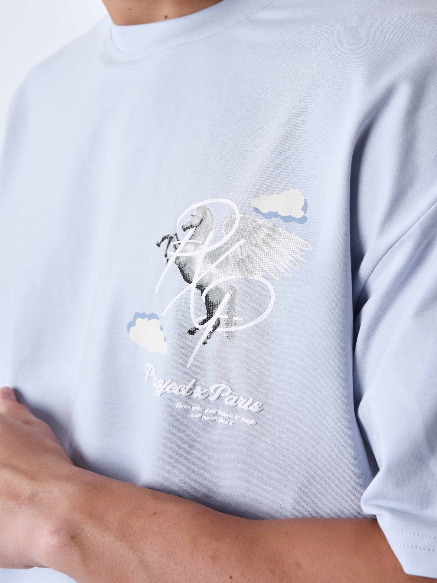 tee-shirt-motif-pegase-nuage-bleu-glacier