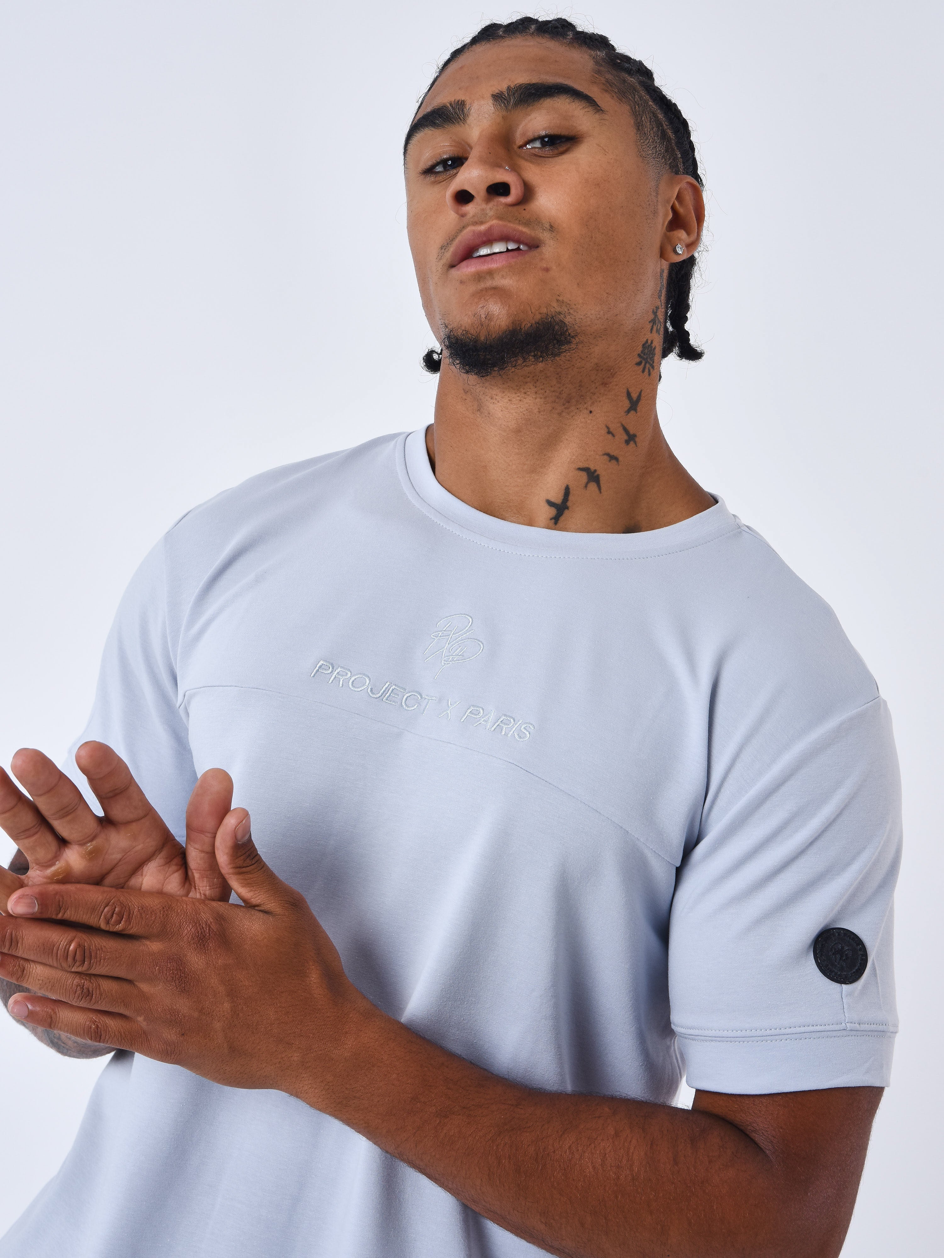 tee-shirt-style-techwear-bleu-glacier