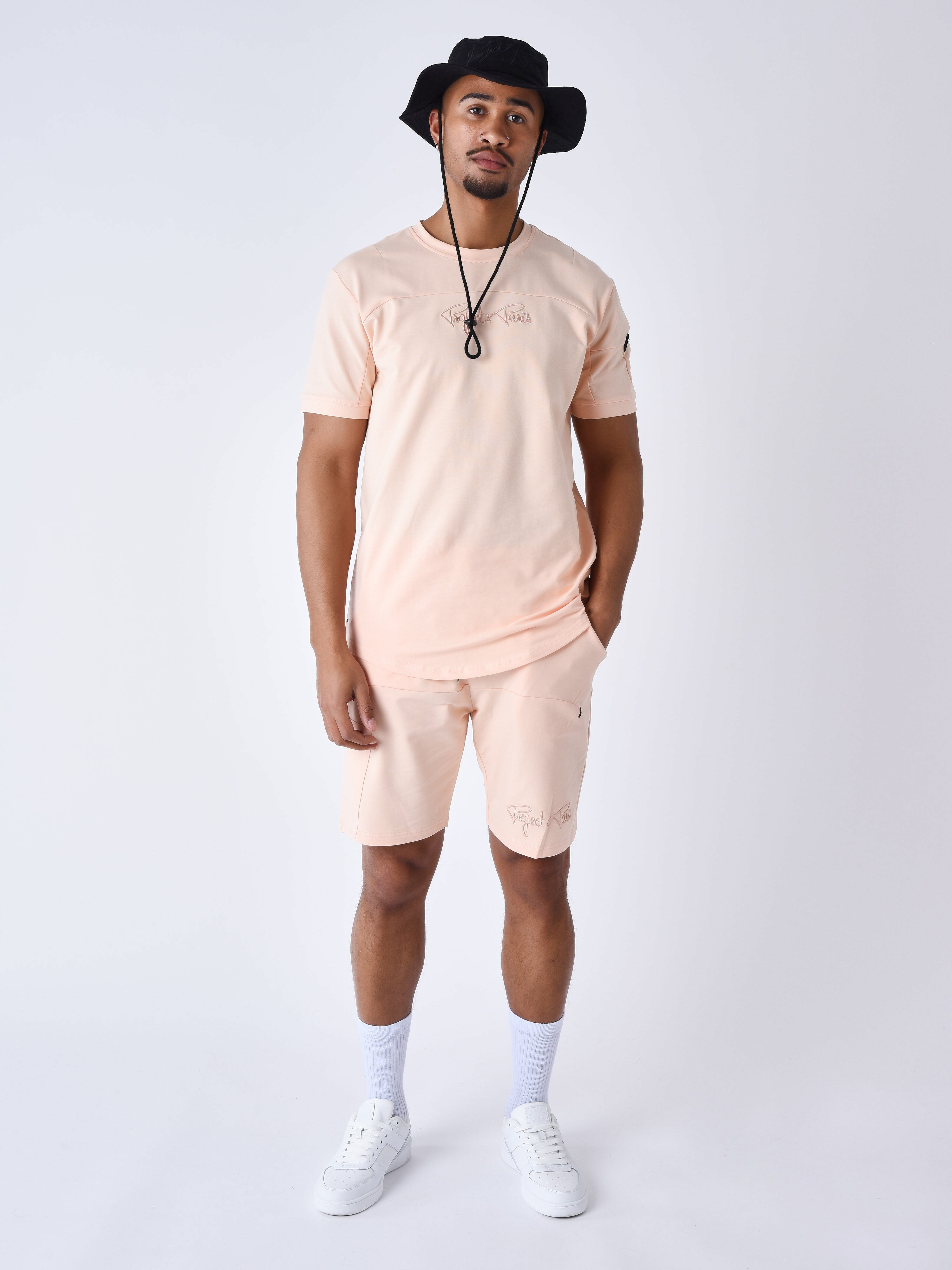 Technisch T-shirt met inzetten-3