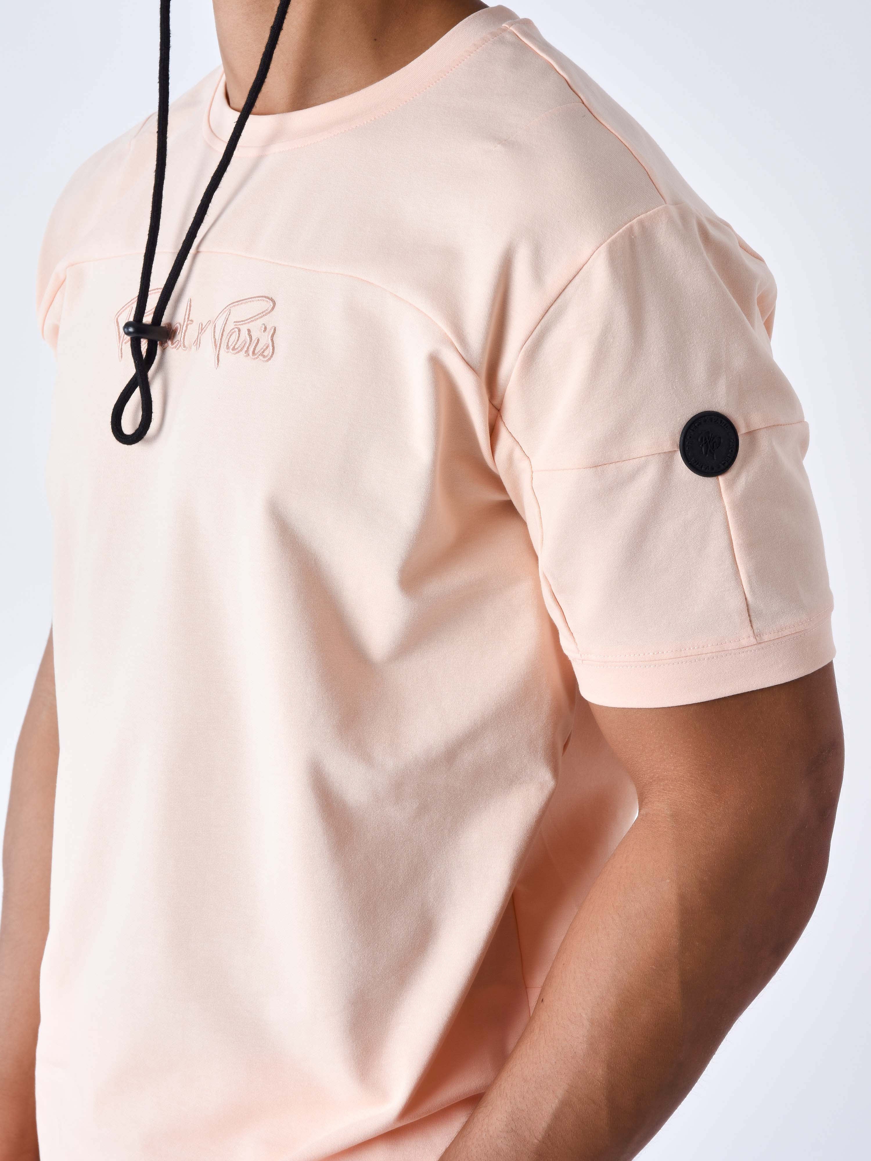 Technisch T-shirt met inzetten-4