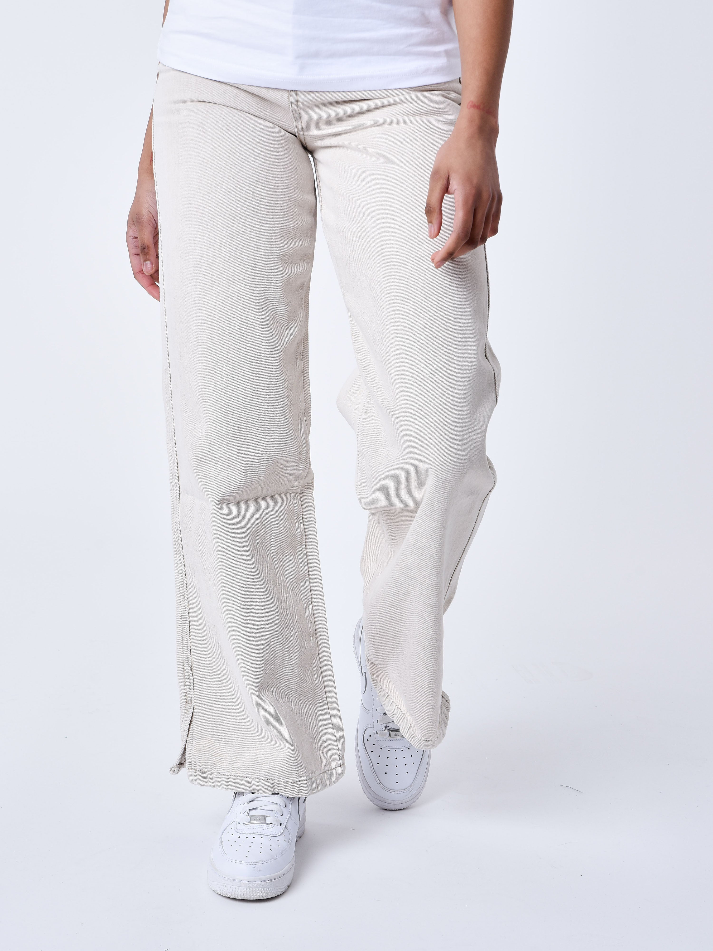 Basic wijde jeans-2