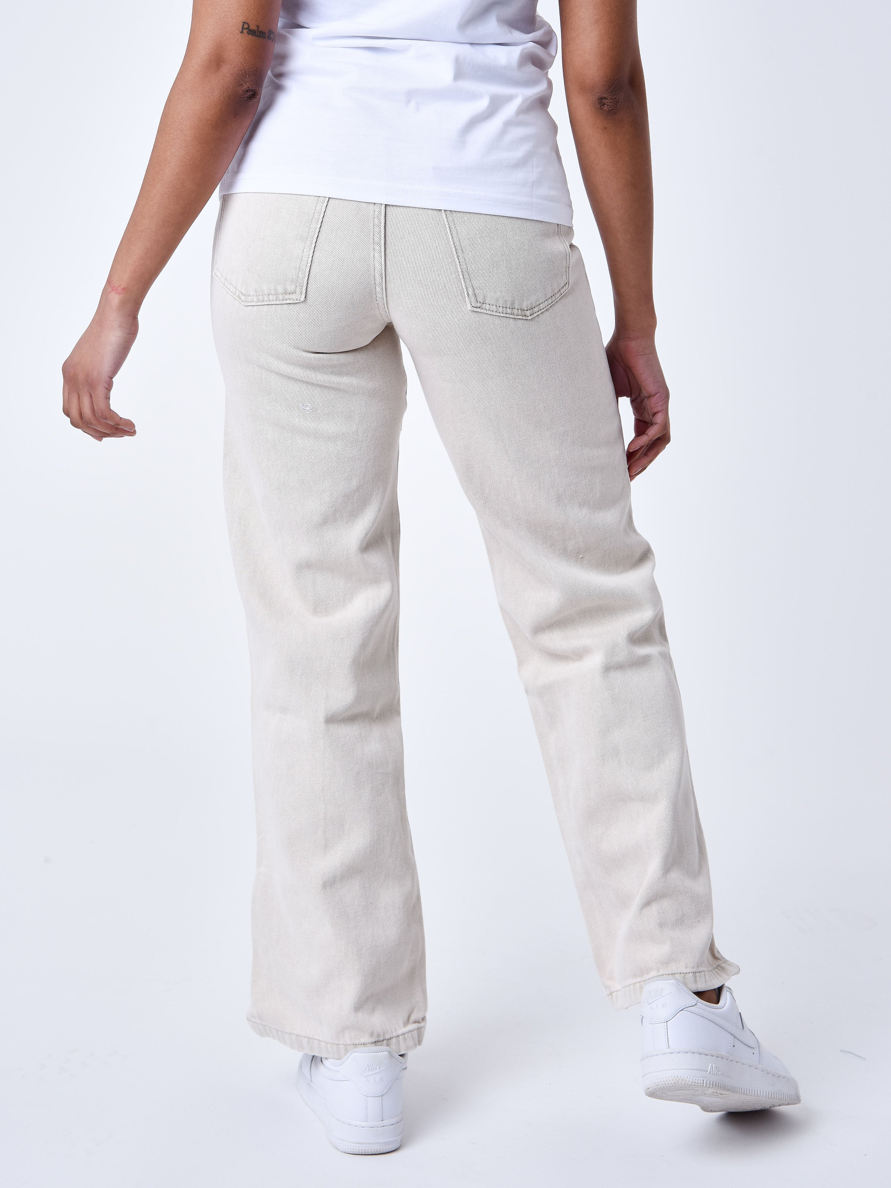 Basic wijde jeans-5