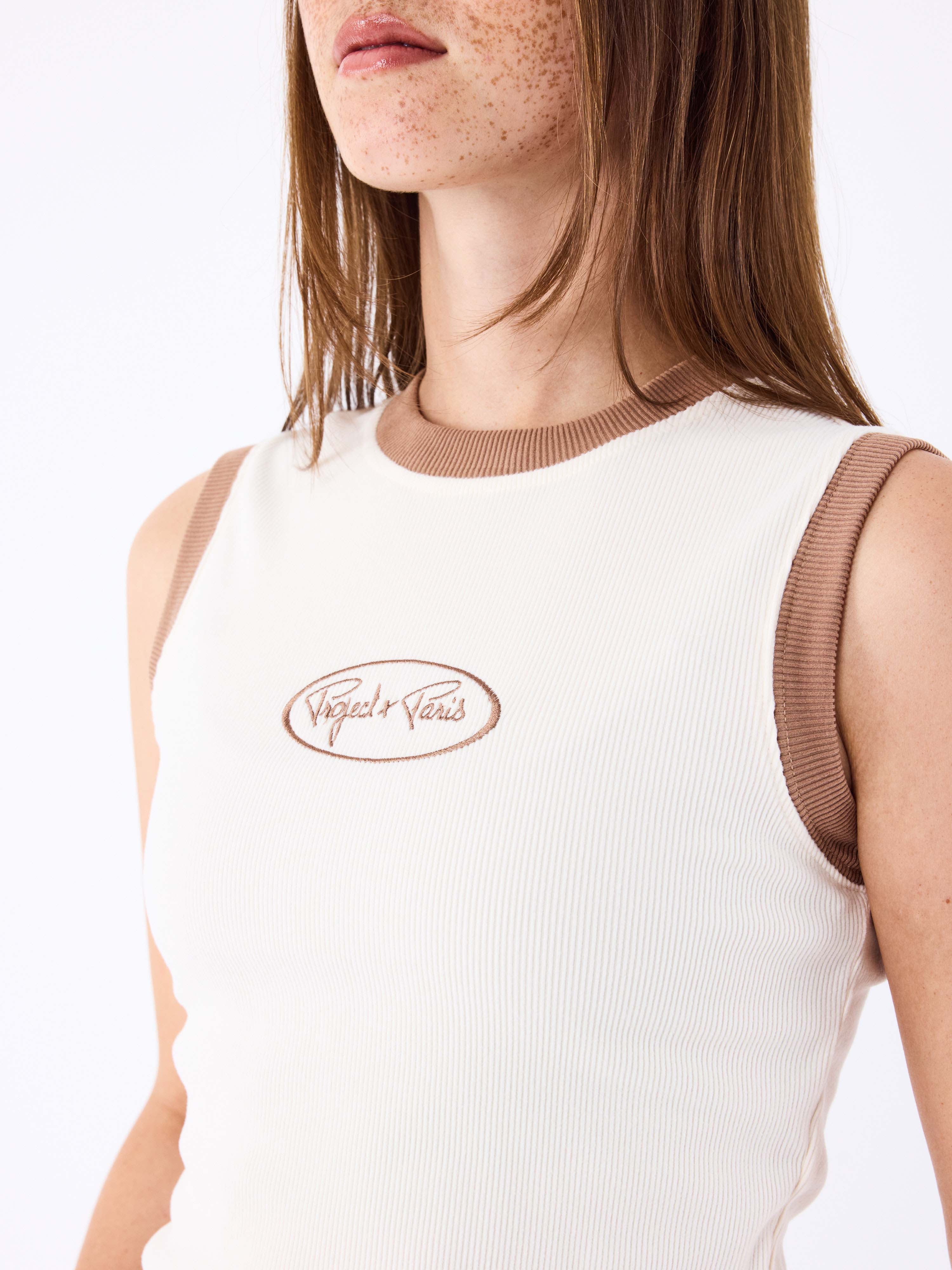 top-sans-manches-cotele-craie