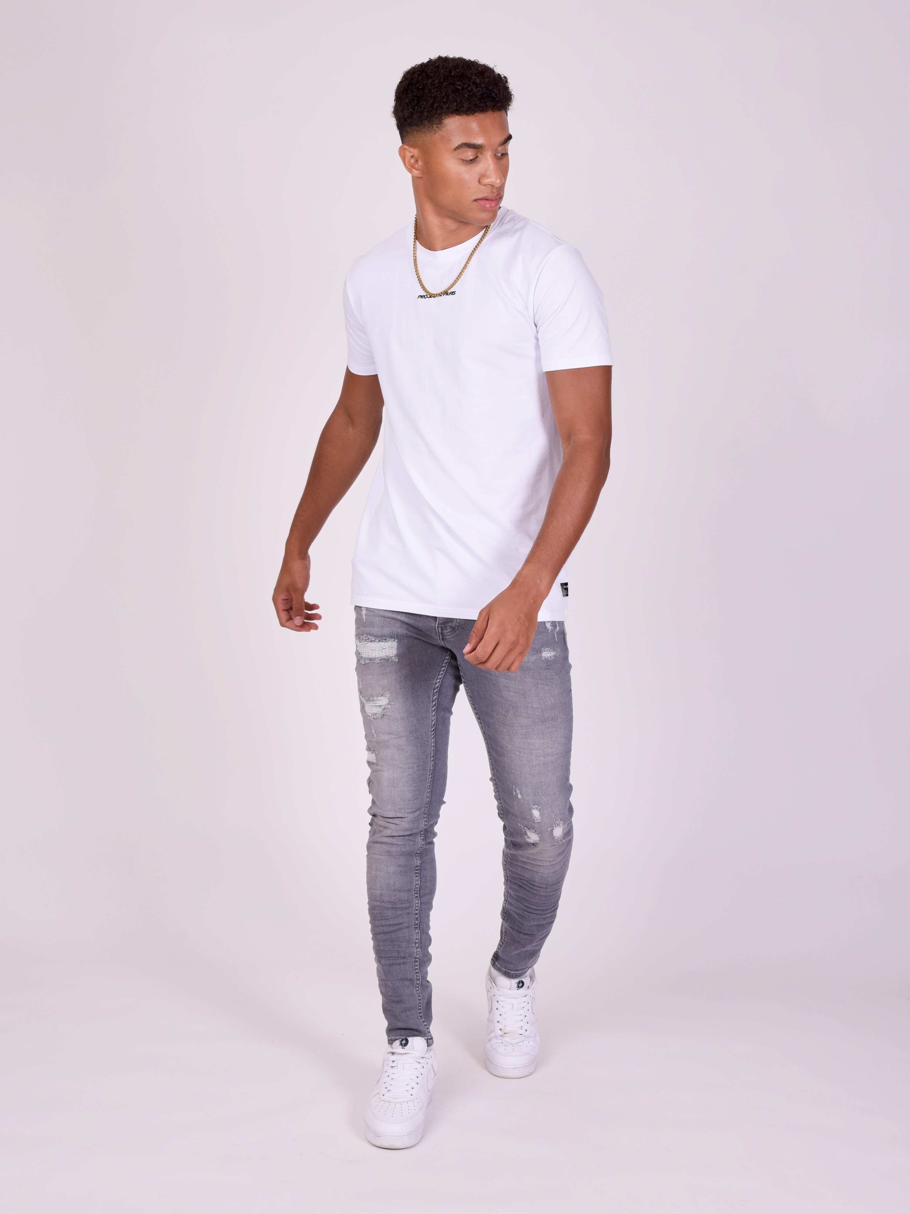 Jeans skinny efeito desgastado-2