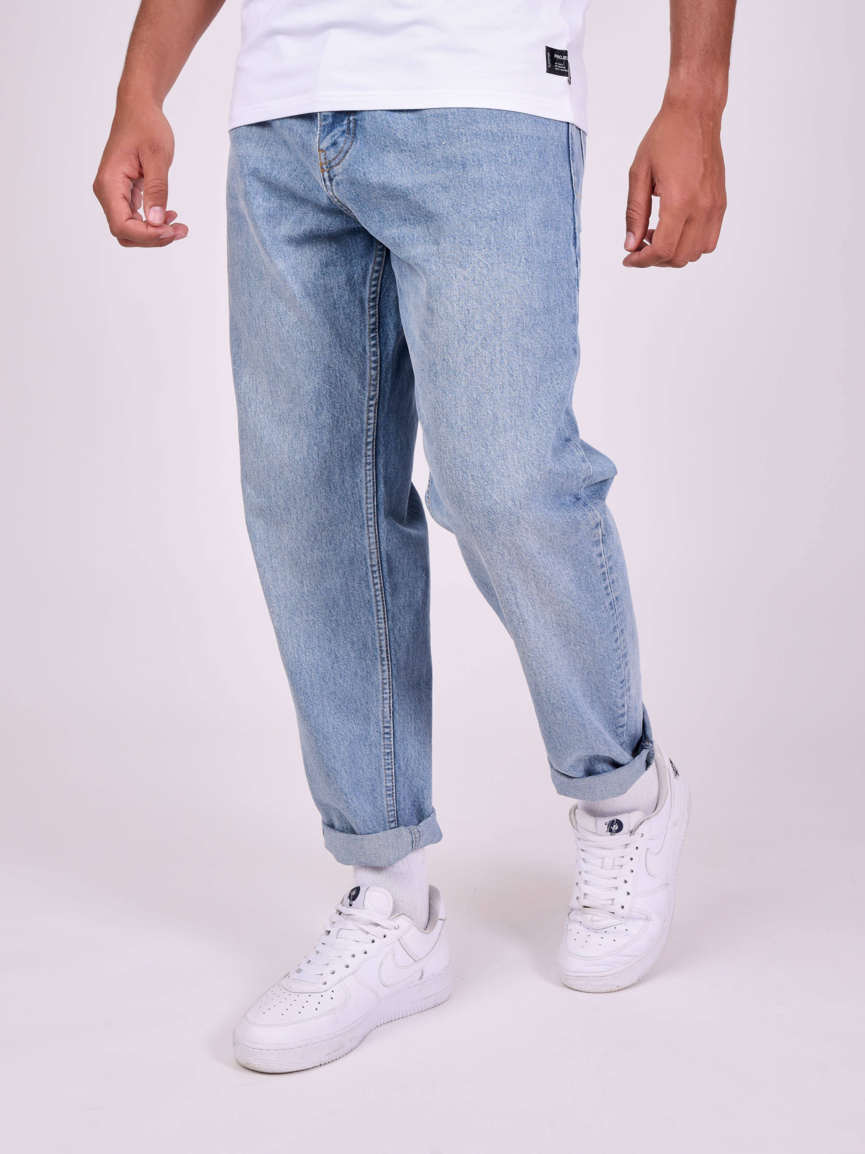 Luźne jeansy-1