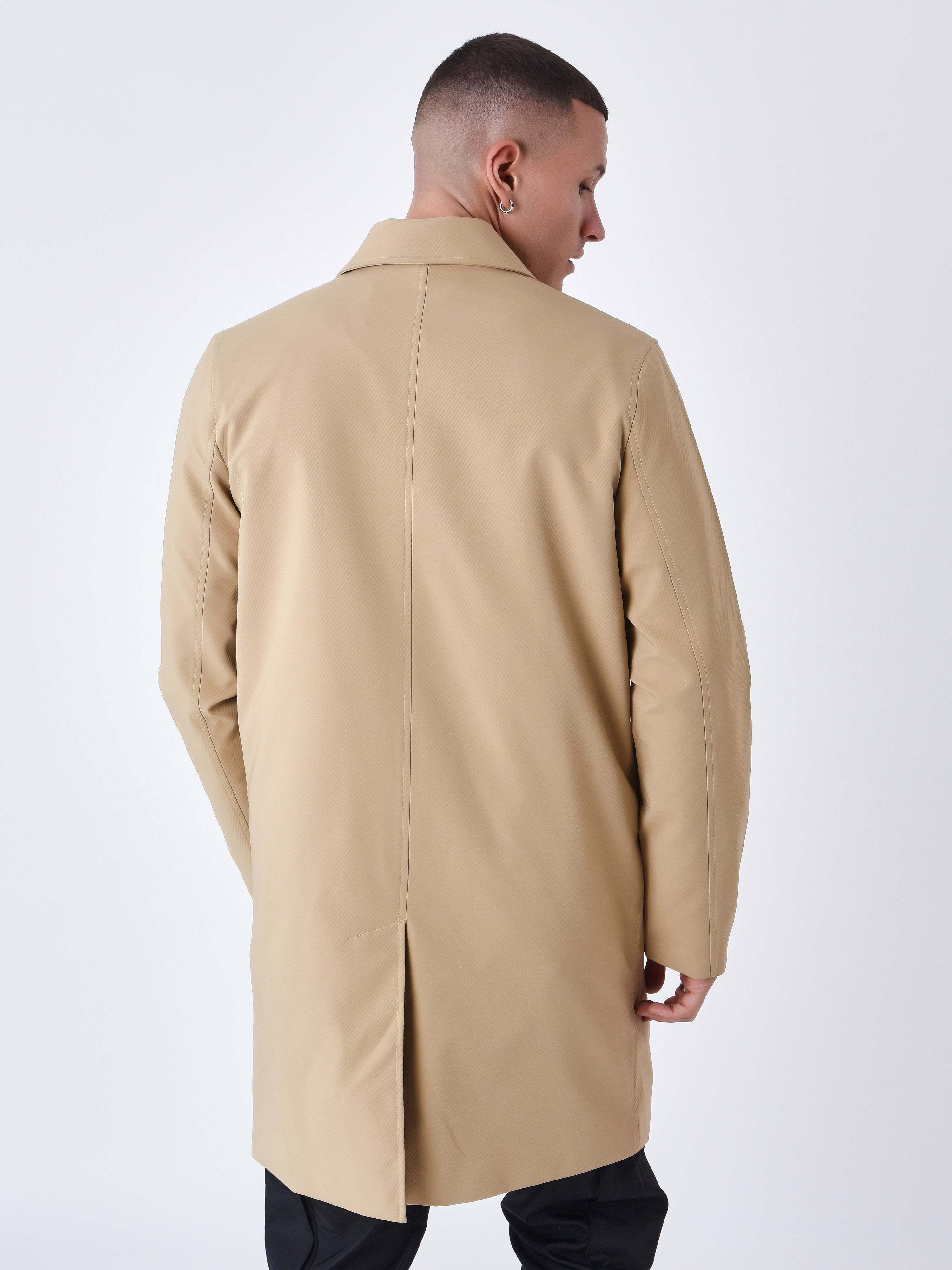 Trenchcoat cotelé-2